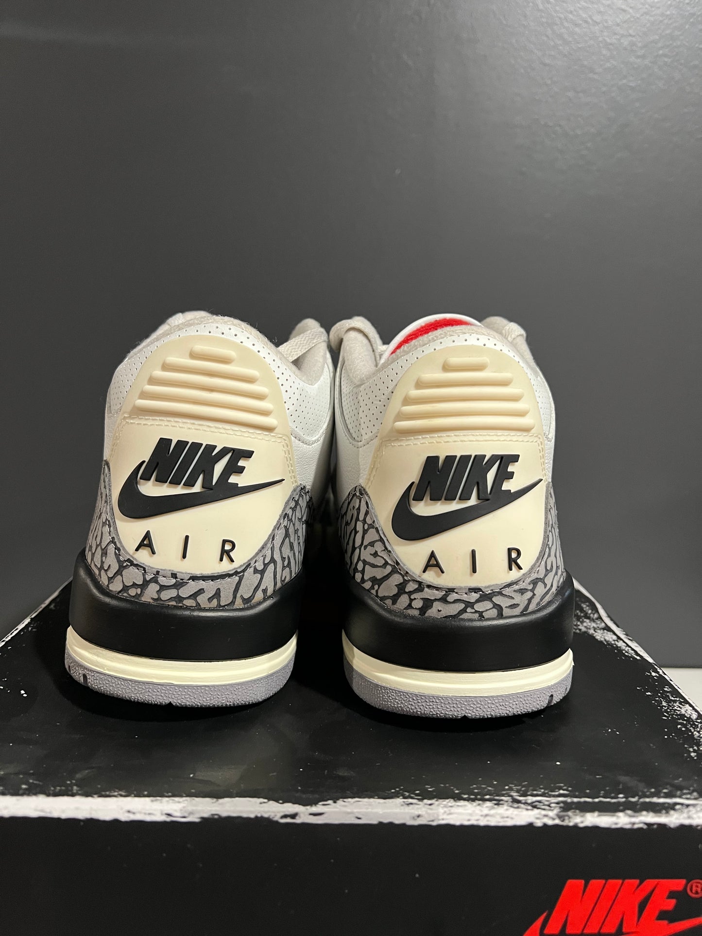 USED Air Jordan 3 Retro White Cement Reimagined DN3707-100 SIZE 10.5M OG ALL