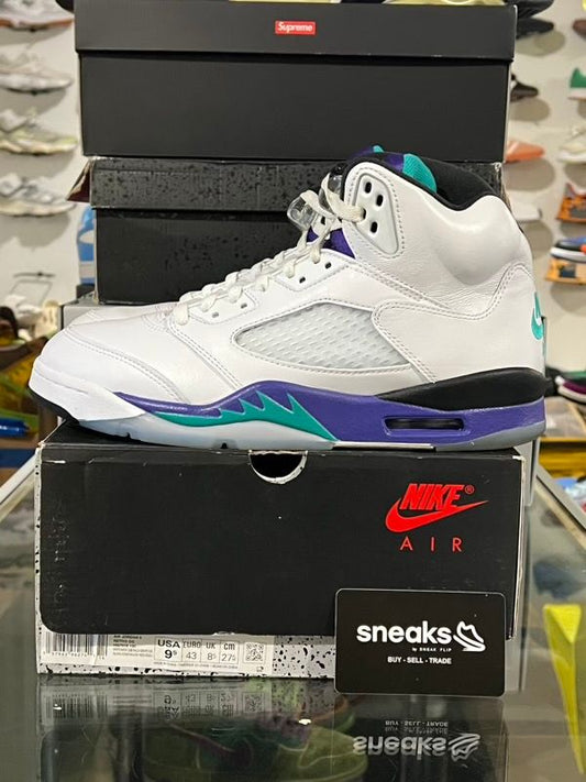 USED SIZE 9.5M Jordan 5 Retro Grape (2025) - Used