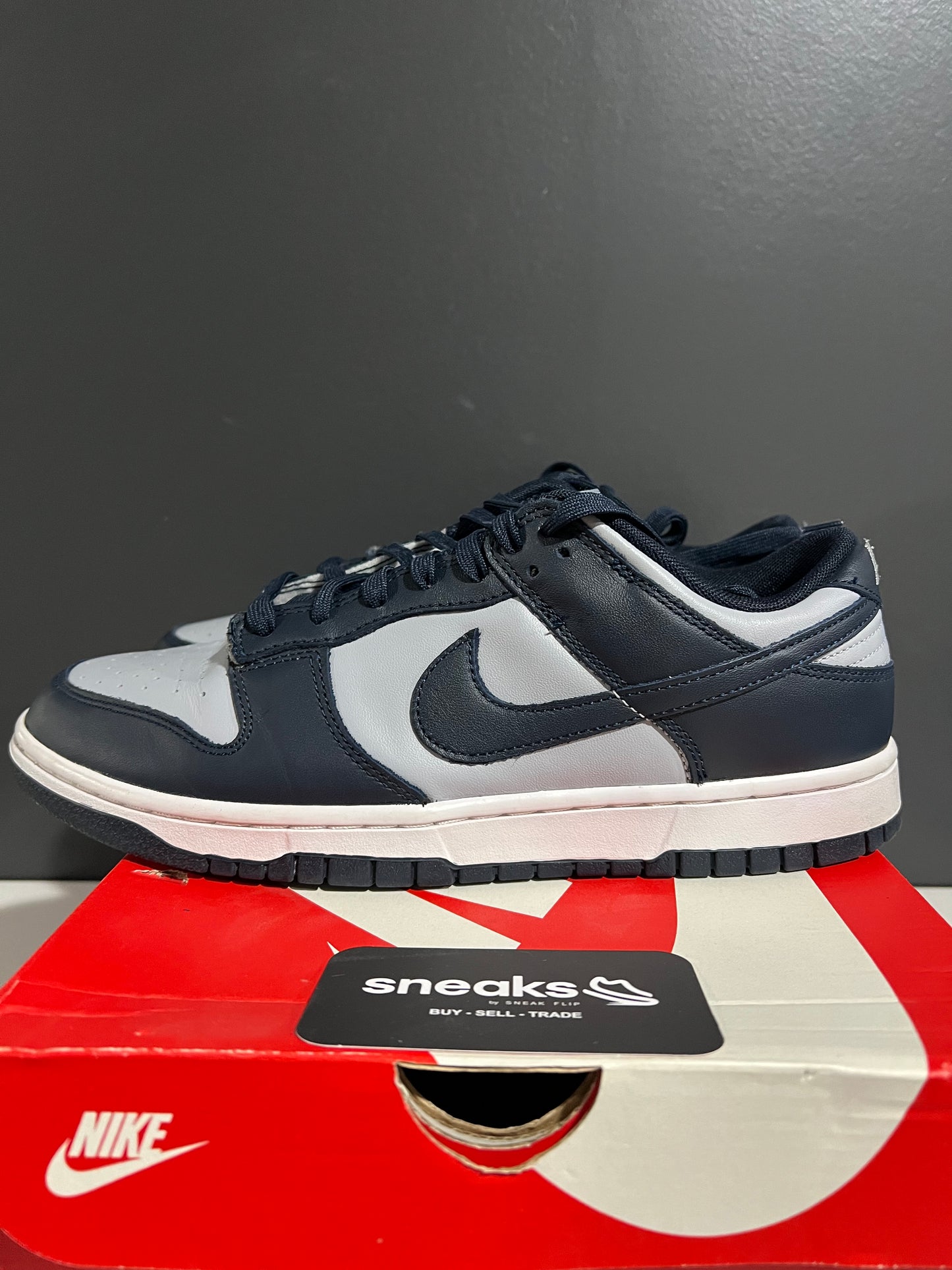 USED Dunk Low Georgetown DD1391-003 SIZE 10M OG ALL AG25-23
