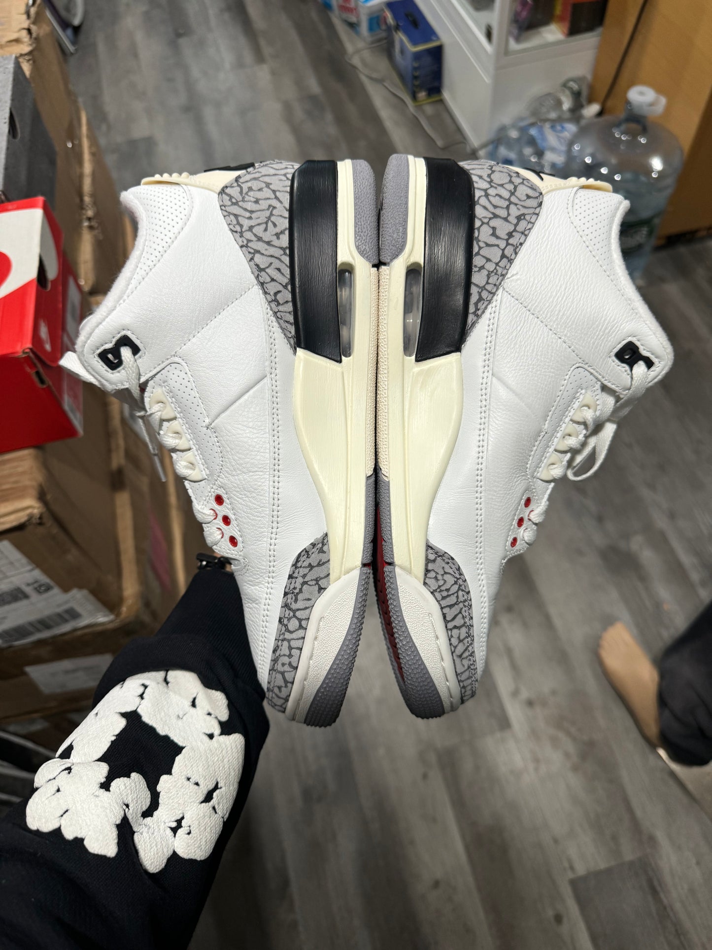 Air Jordan 3 Retro White Cement Reimagined DN3707-100 USED 8.5M OG ALL