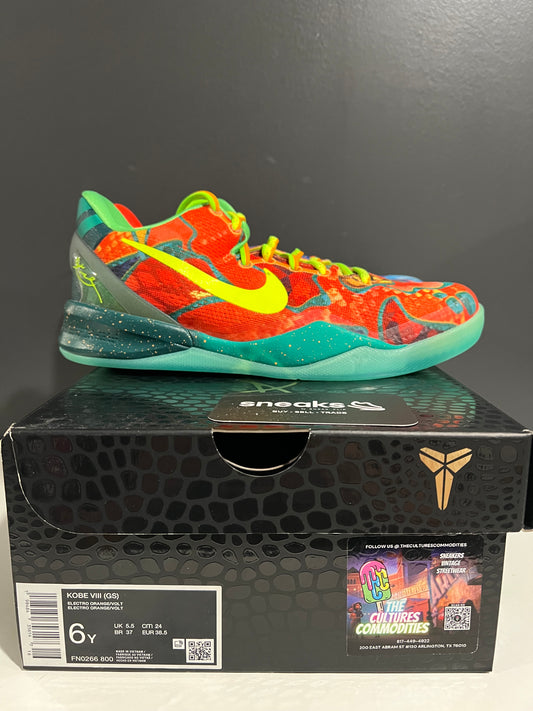 USED Kobe 8 GS What The Kobe 2025 FN0266-800 SIZE 6Y OG ALL AG25-357