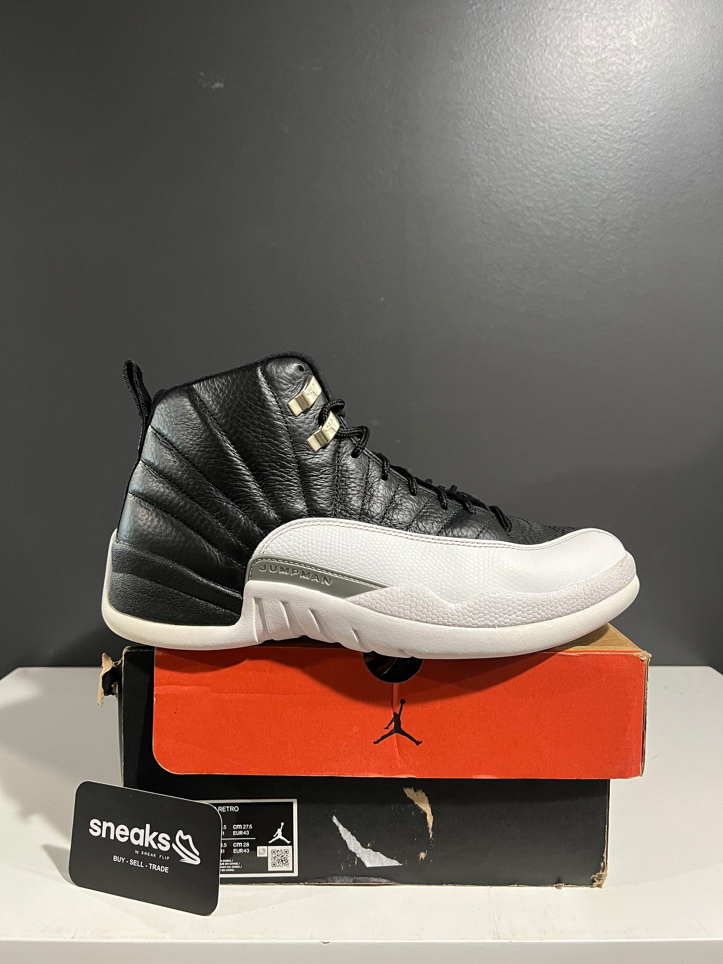 USED Air Jordan 12 Retro Playoff 2022 CT8013-006 SIZE 9.5M OG ALL SP25-113