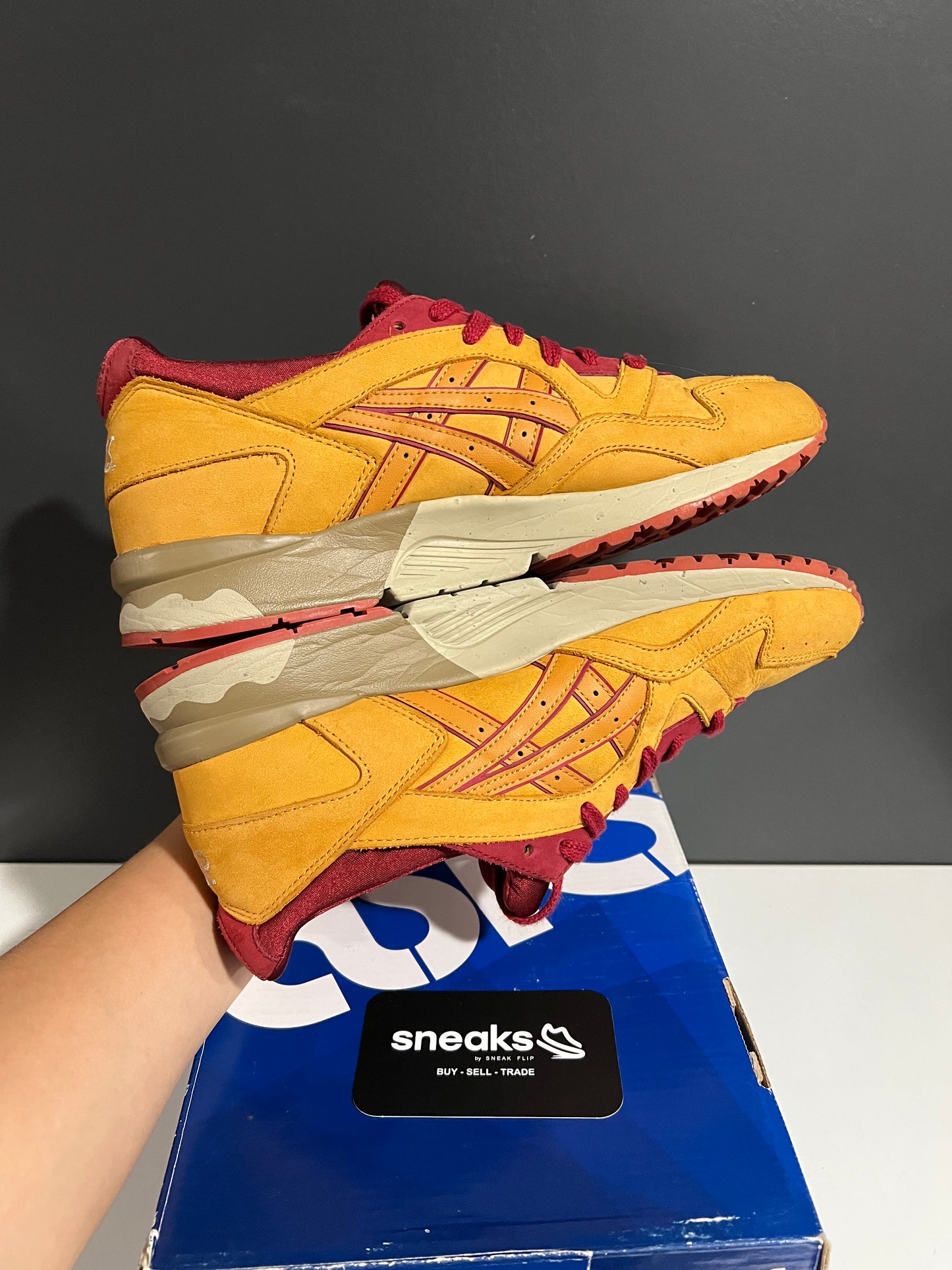 USED Gel Lyte 5 Alpine Blast Pack H5F0L-7171 SIZE 8M OG ALL