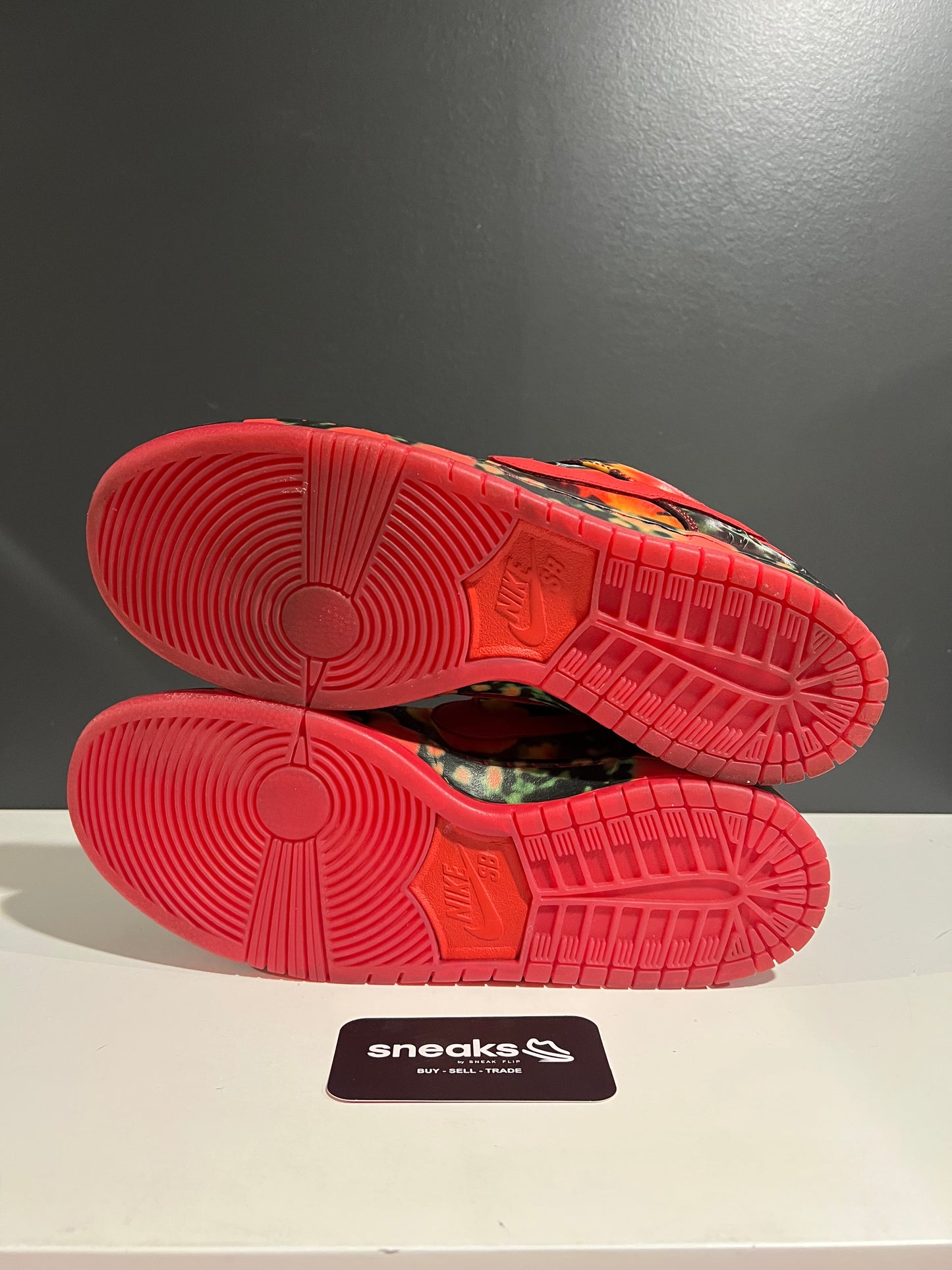 USED Nike SB Dunk Low “Wizard of Oz” Poppy Field FZ1291-600 SIZE 10M NO BOX JY25-199