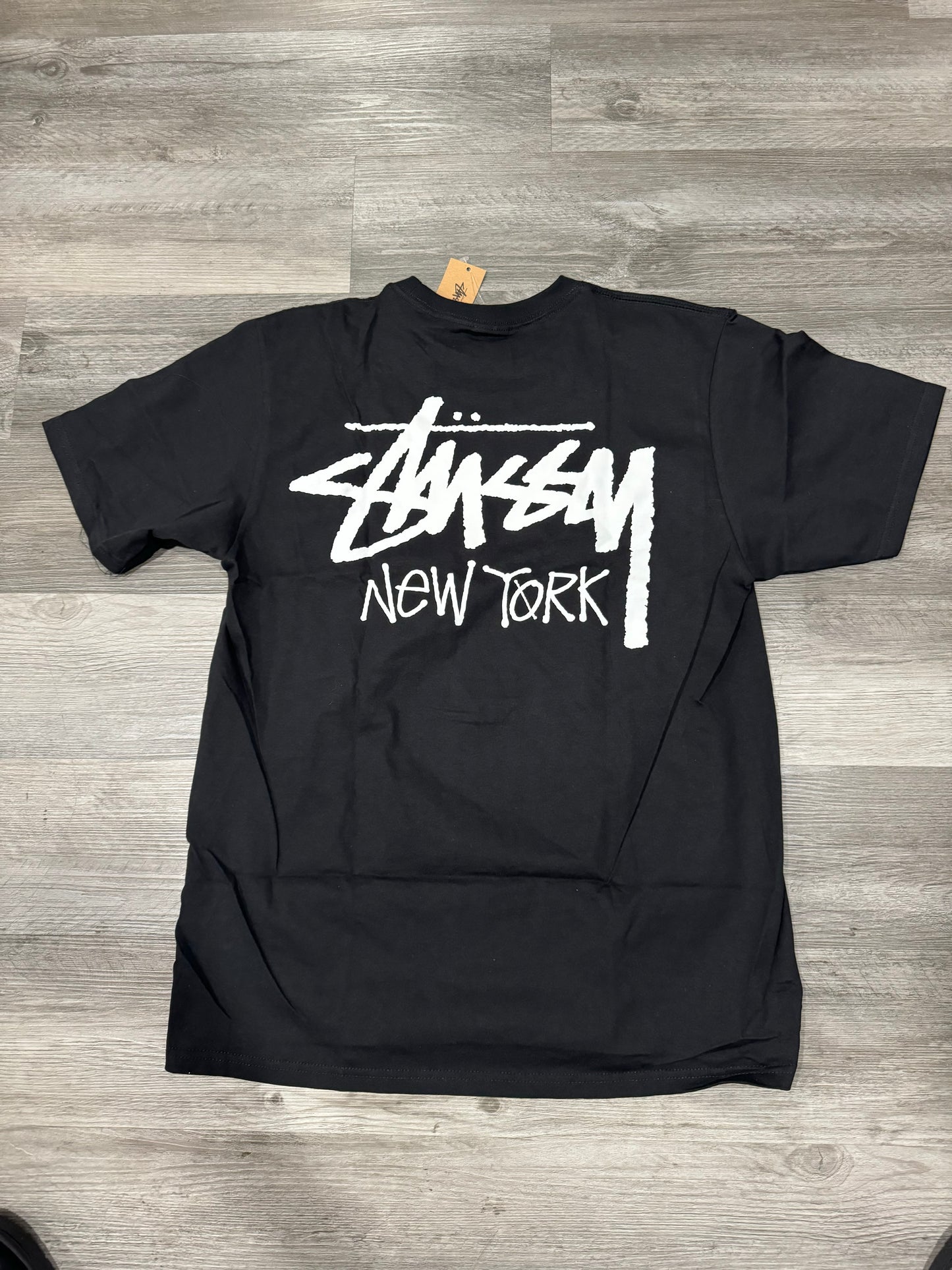 Stussy New York Basic Black T-Shirt