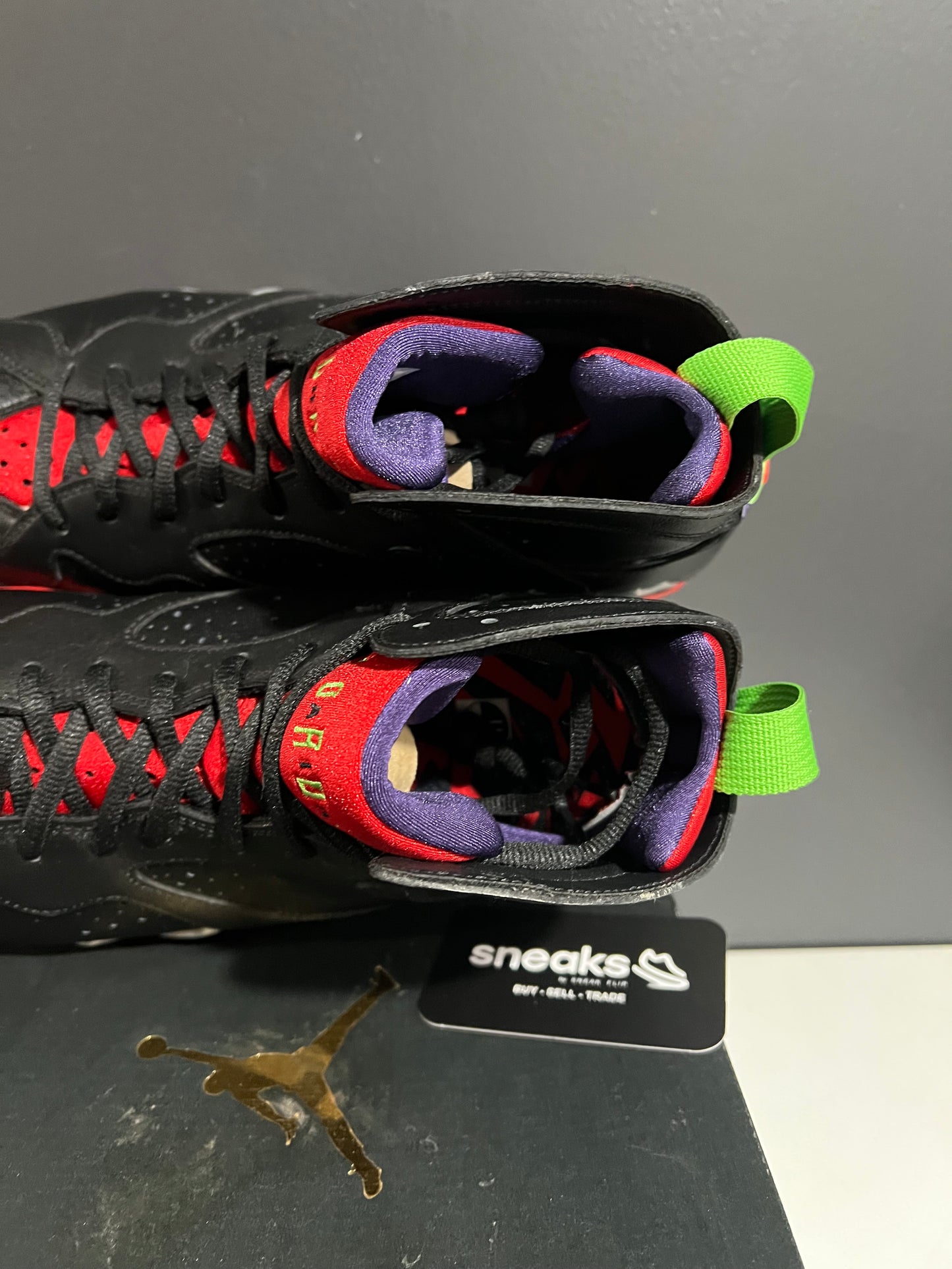 USED Air Jordan 7 Retro Marvin the Martian 304775-029 SIZE 11M OG ALL AG25-63