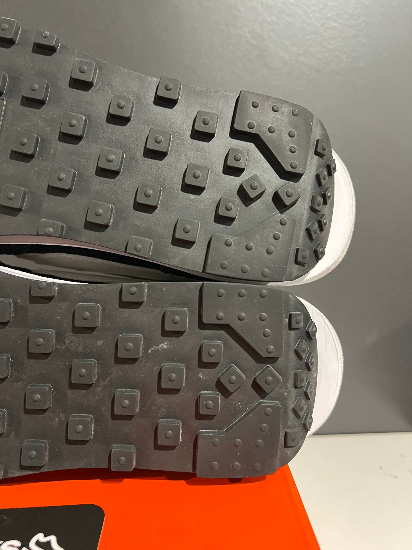 USED Fragment Design x sacai x LDV Waffle Blackened Blue DH2684-400 SIZE 10.5M OG ALL JN25-201