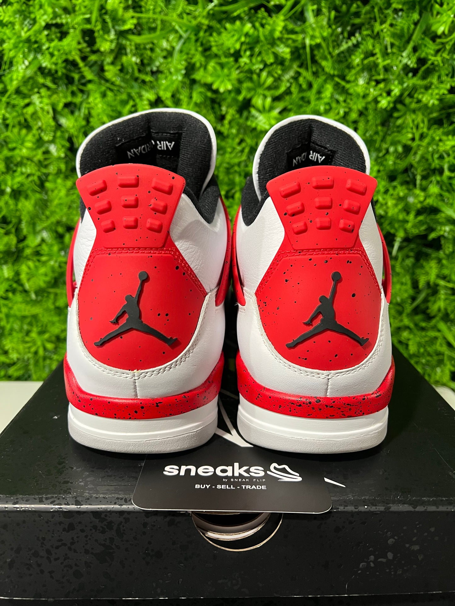 USED Air Jordan 4 Retro Red Cement DH6927-161 SIZE 12M OG ALL