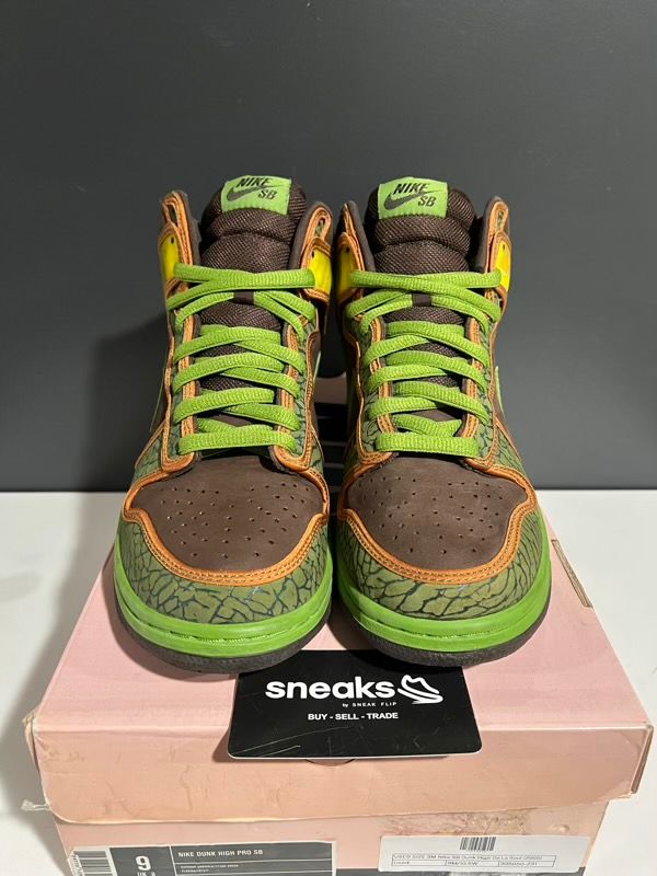 USED SIZE 9M Nike SB Dunk High De La Soul (2005) - Used