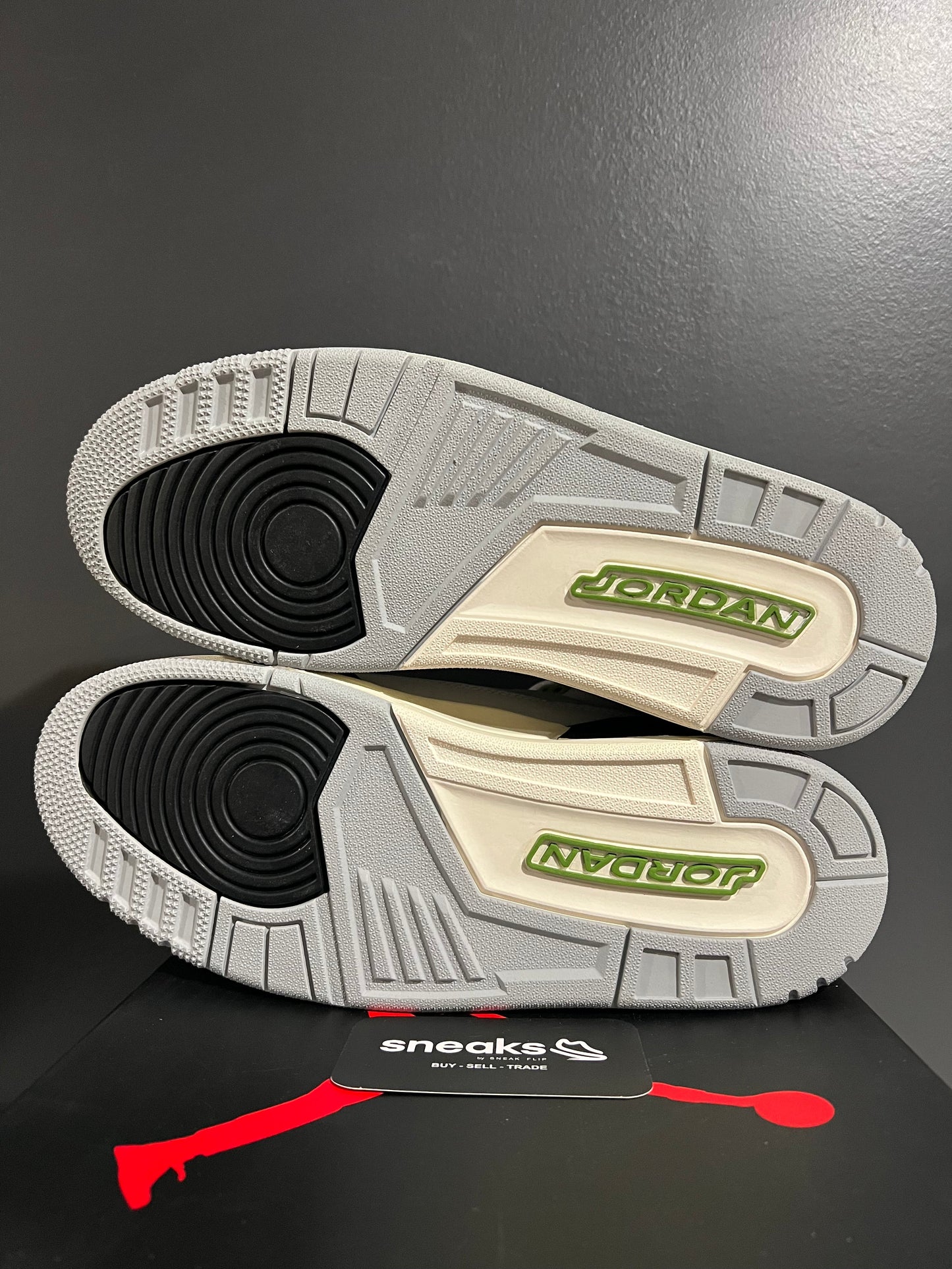 Jordan 3 Retro Chlorophyll - Like New