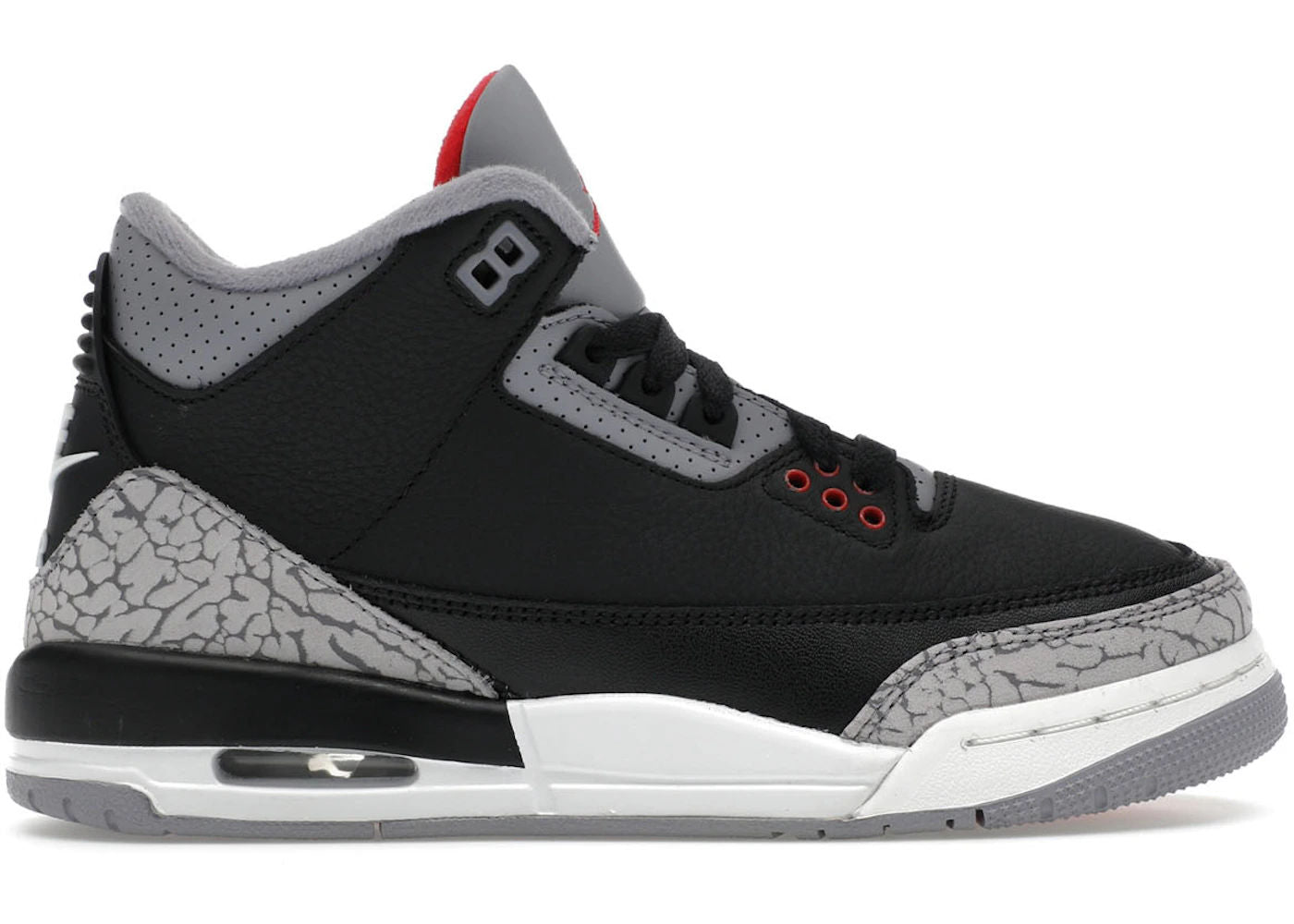 NEW Jordan 3 Retro Black Cement (2024) (GS)