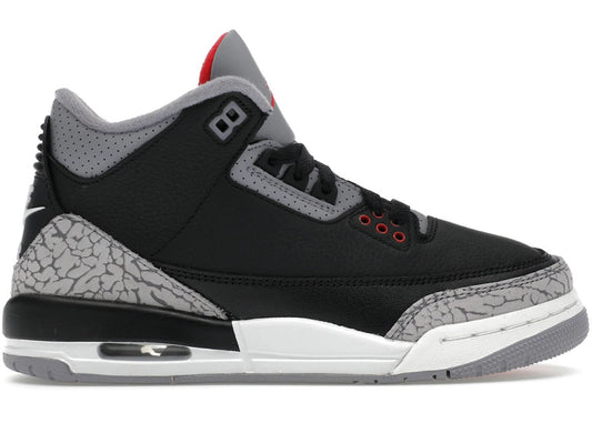 NEW Jordan 3 Retro Black Cement (2024) (GS)