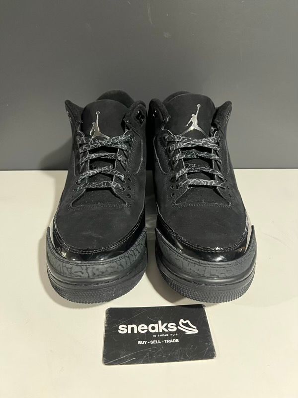 USED SIZE 11M Jordan 3 Retro Black Cat (2025) - USED NO BOX