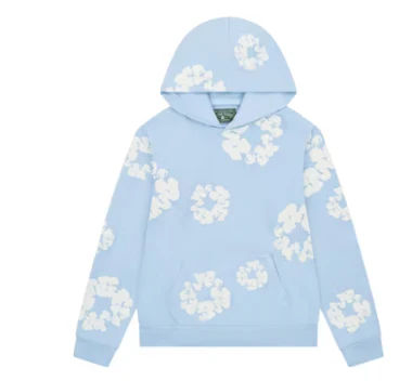 Denim Tears The Cotton Wreath Sweatshirt Powder Blue