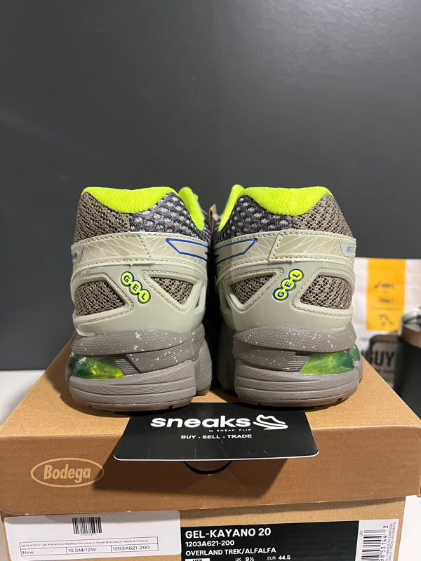 NEW SIZE 10.5M ASICS Gel-Kayano 20 Bodega Success in Small Batches (FNF)