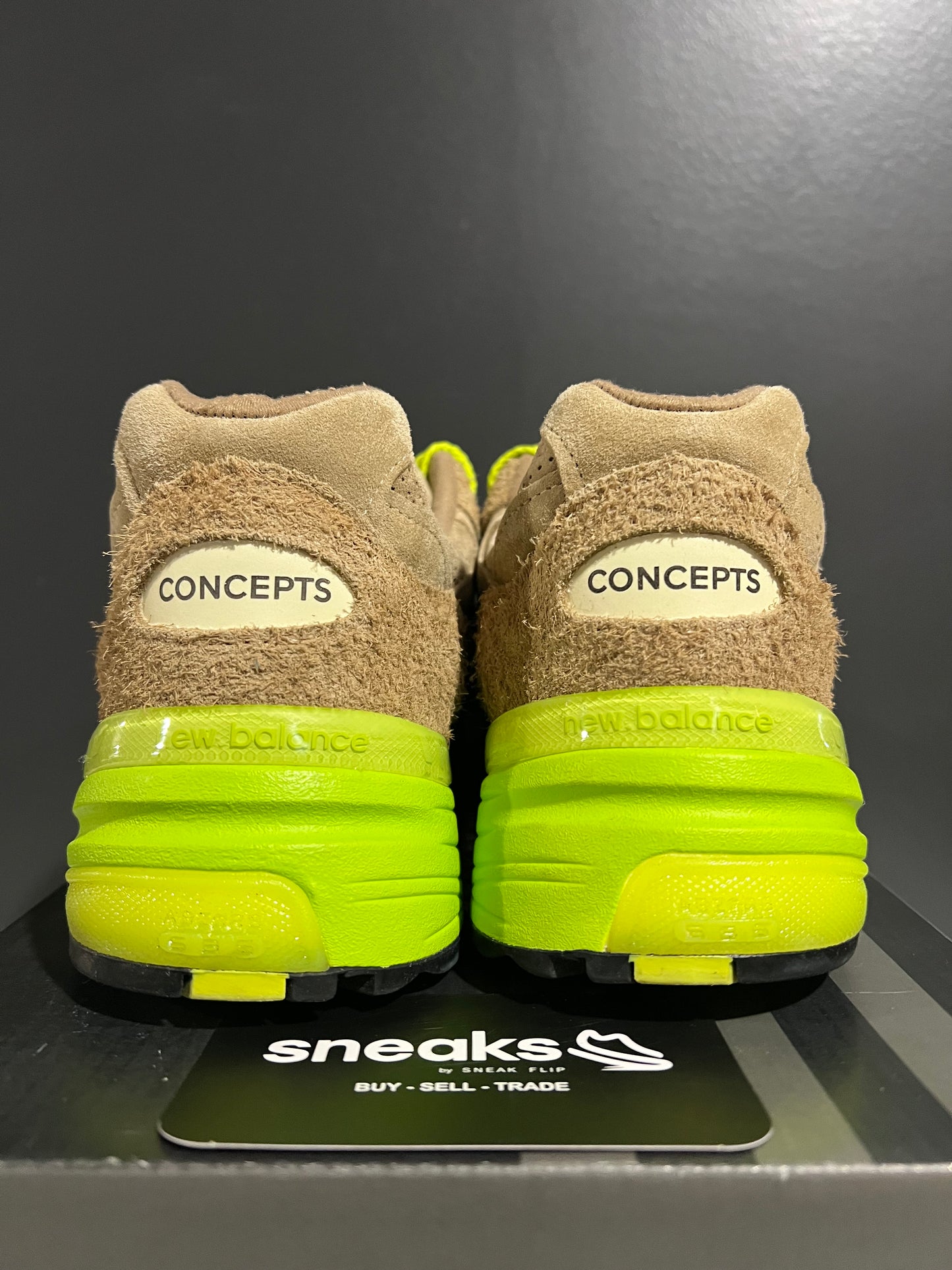 USED New Balance 992 Concepts Low Hanging Fruit M992CT SIZE 8.5M OG ALL JY25-273