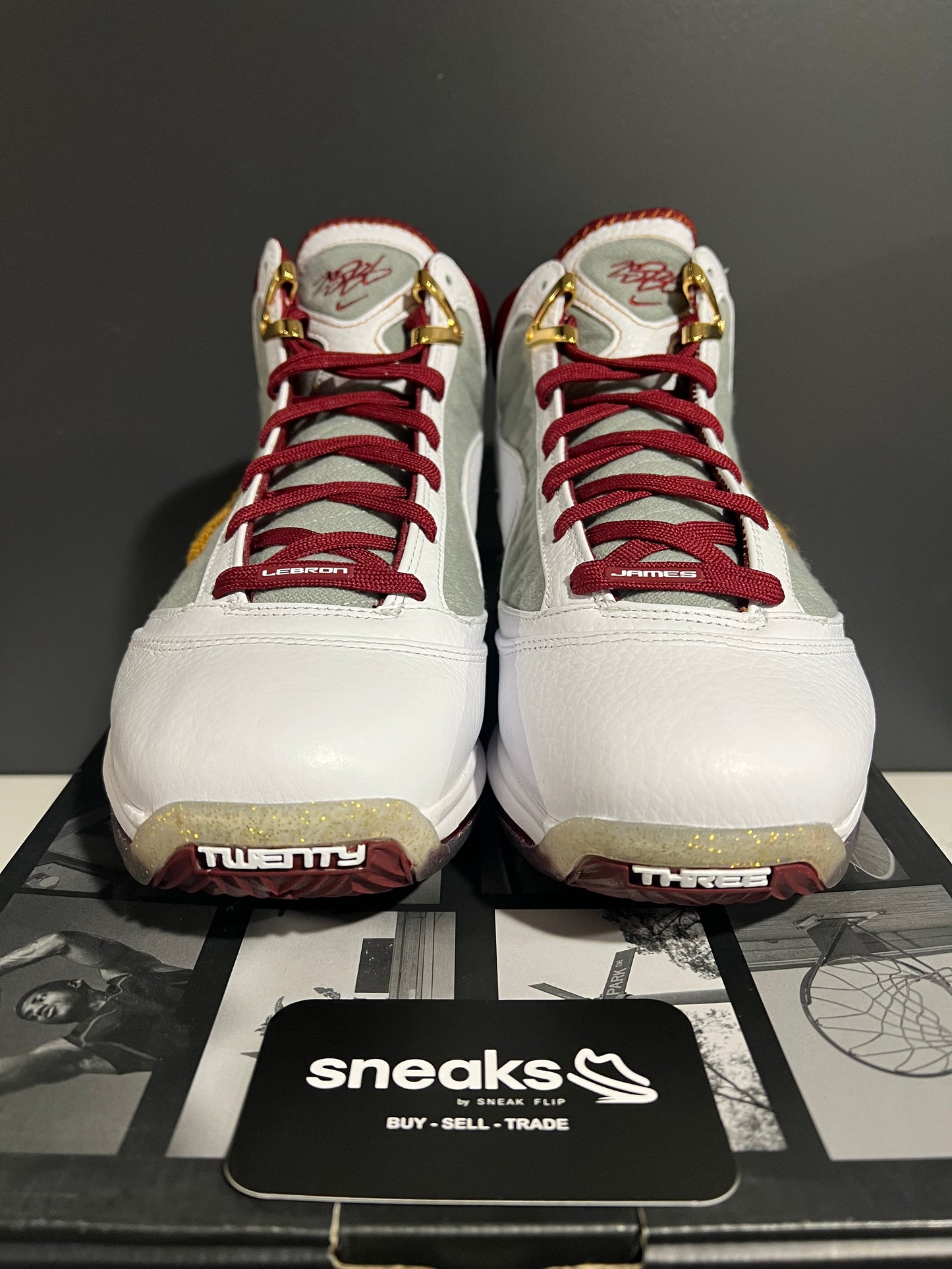 USED LeBron 7 MVP CZ8915-100 SIZE 10M OG ALL AG25-279