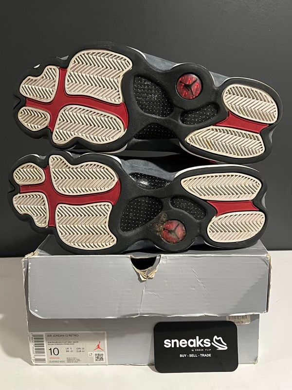 USED SIZE 10M Jordan 13 Retro Gym Red Flint Grey - Used