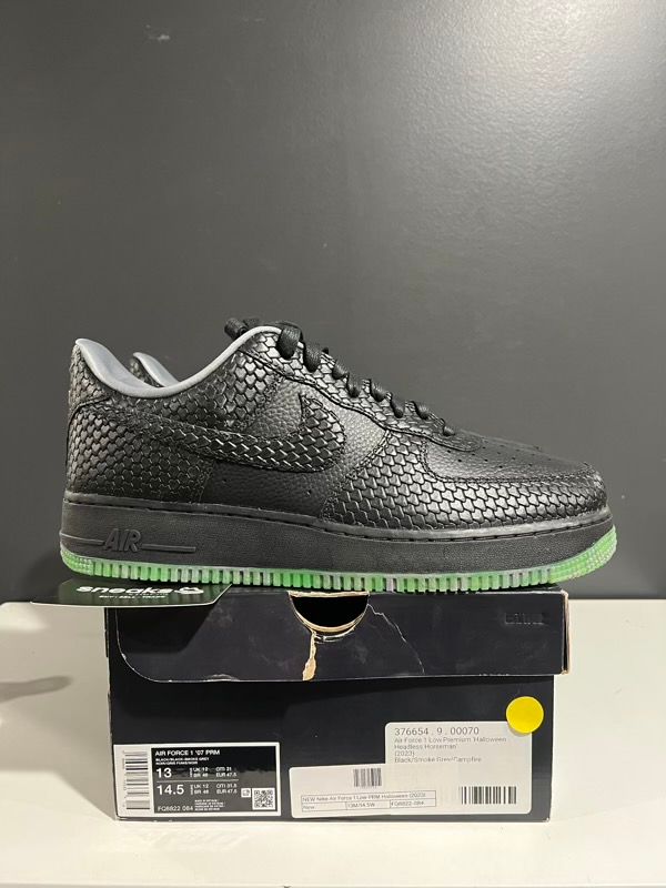 NEW SIZE 13M Nike Air Force 1 Low PRM Halloween (2023)