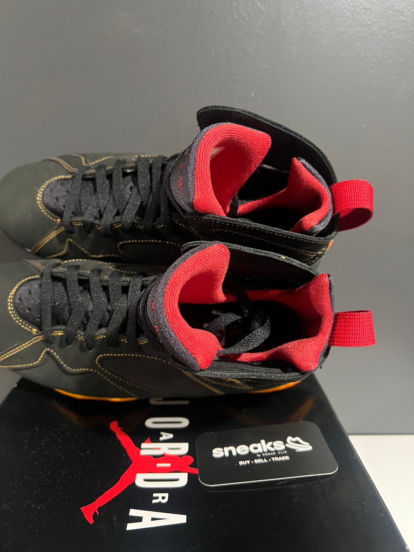 USED Air Jordan 7 Retro Citrus 2022 CU9307-081 SIZE 9M OG ALL