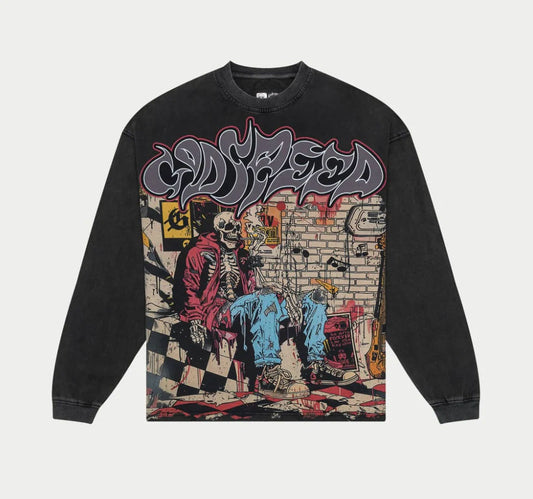 Godspeed Stoner LS Grey Wash