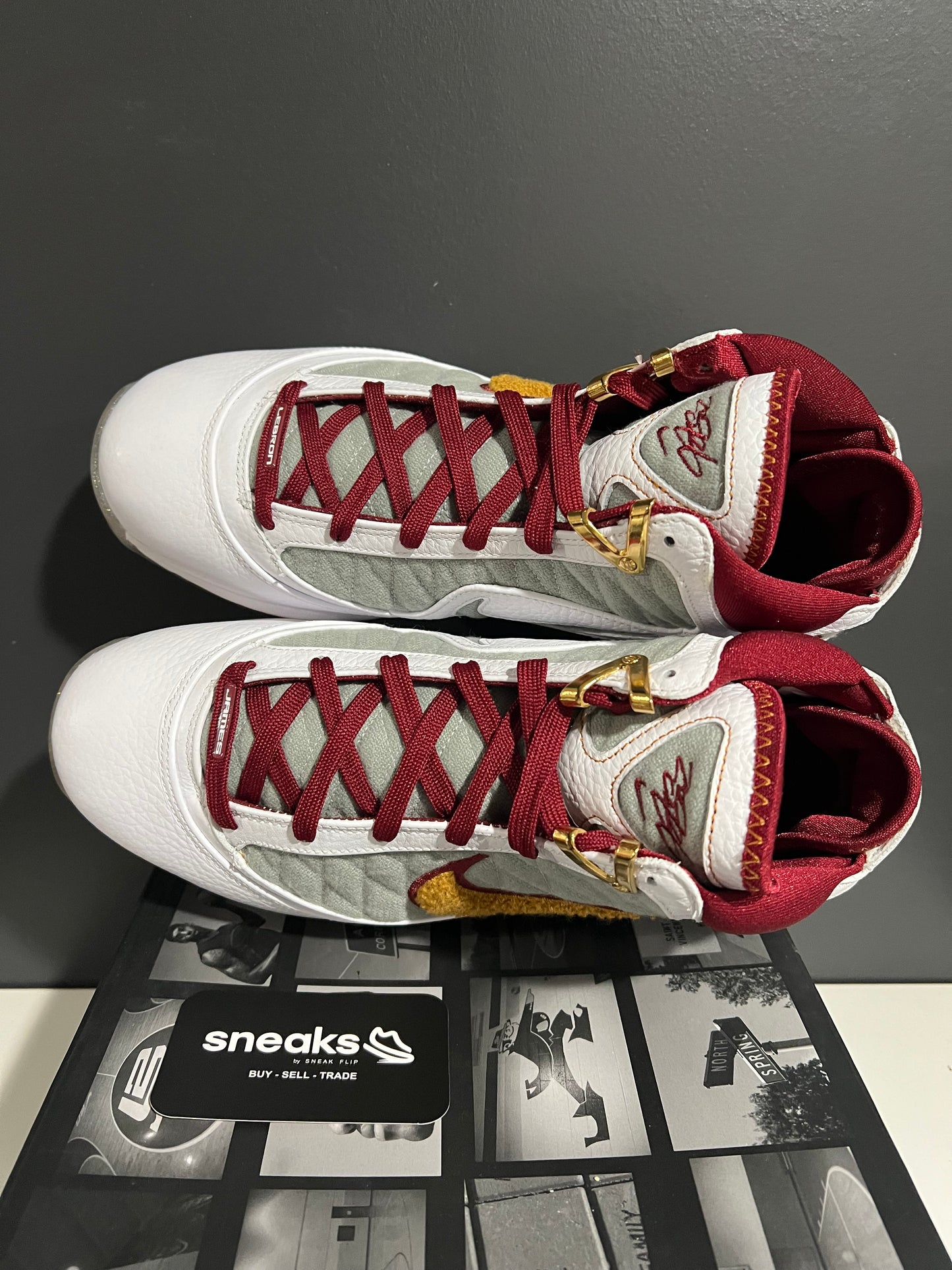 USED LeBron 7 MVP CZ8915-100 SIZE 10M OG ALL AG25-279
