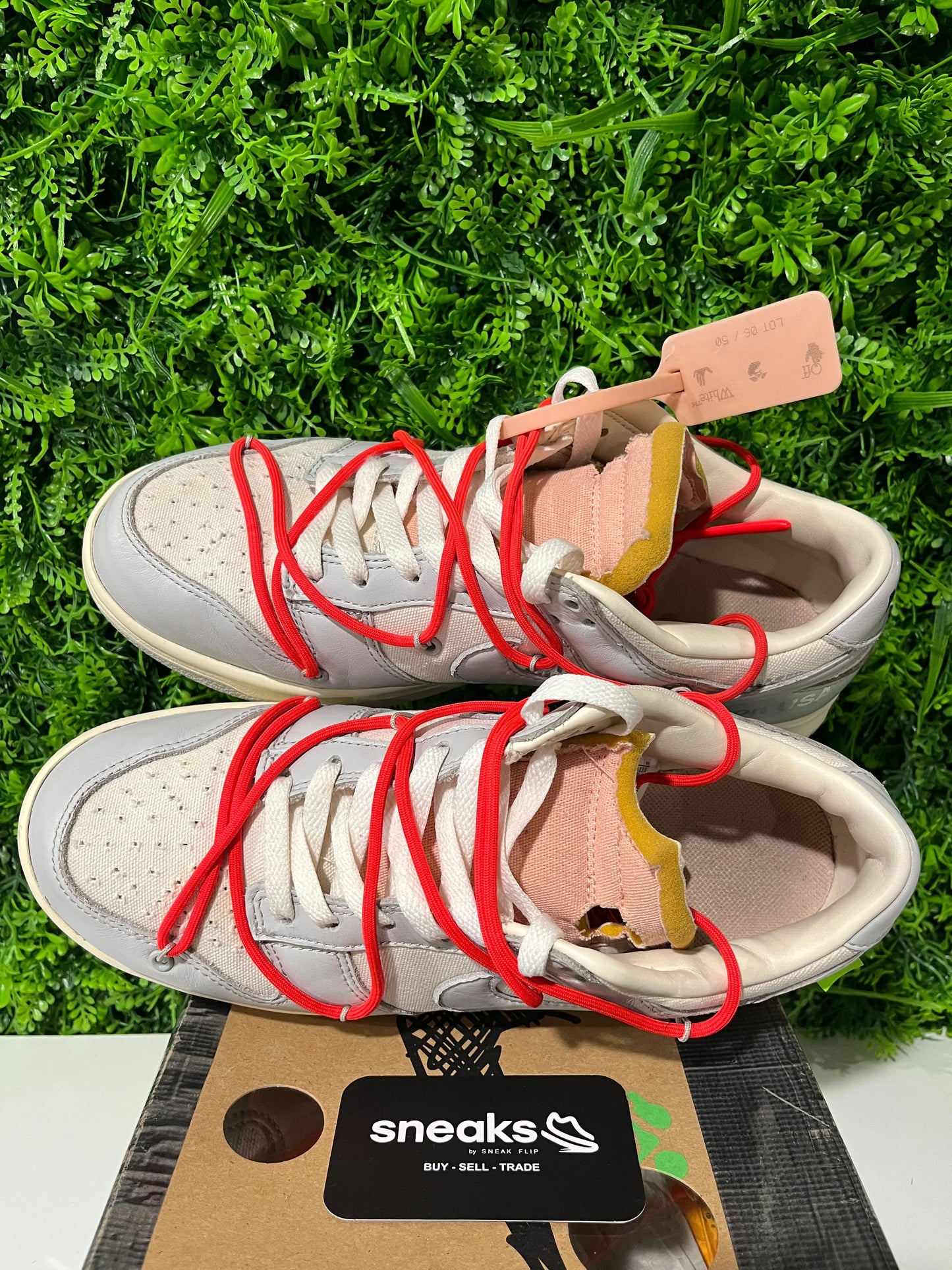 Nike Dunk Low Off-White Lot 50 - Used