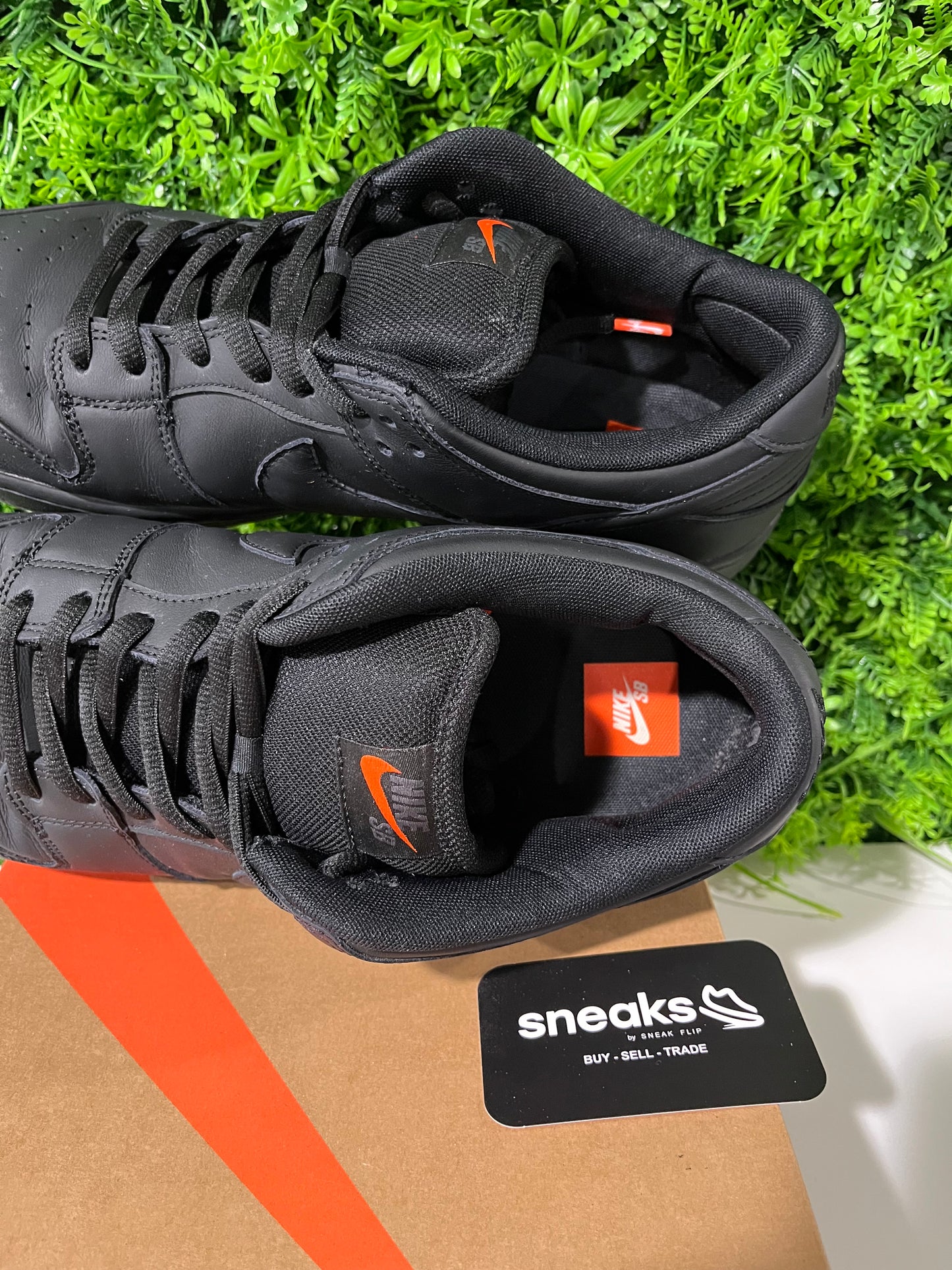 USED Dunk Low Pro SB Triple Black FJ1674-001 SIZE 14M OG ALL