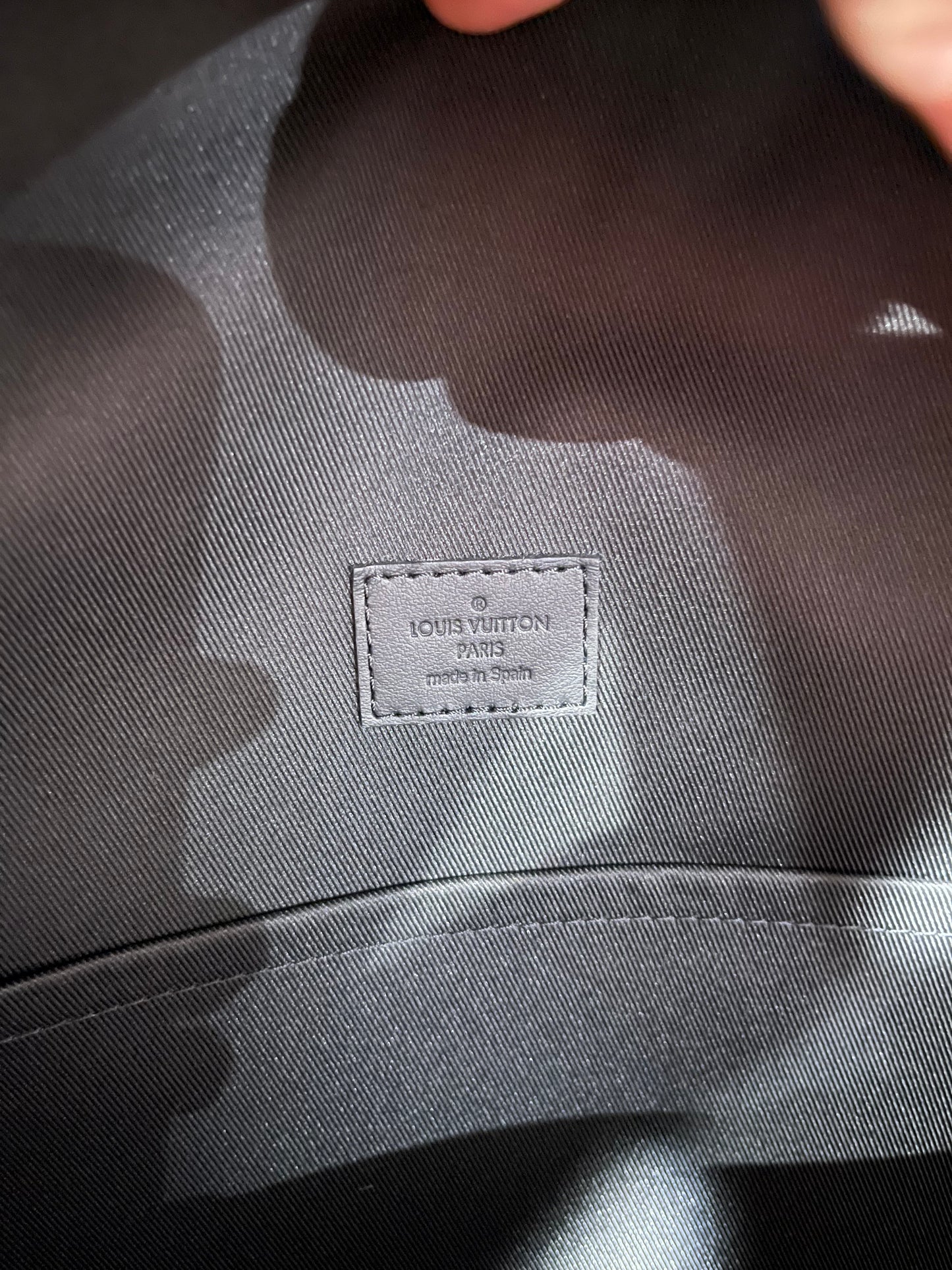 USED Louis Vuitton Takeoff Backpack M57079 Black NO BOX ONLY BACKPACK ONLY