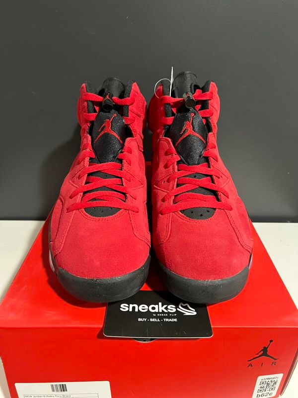 NEW SIZE 12M Jordan 6 Retro Toro Bravo
