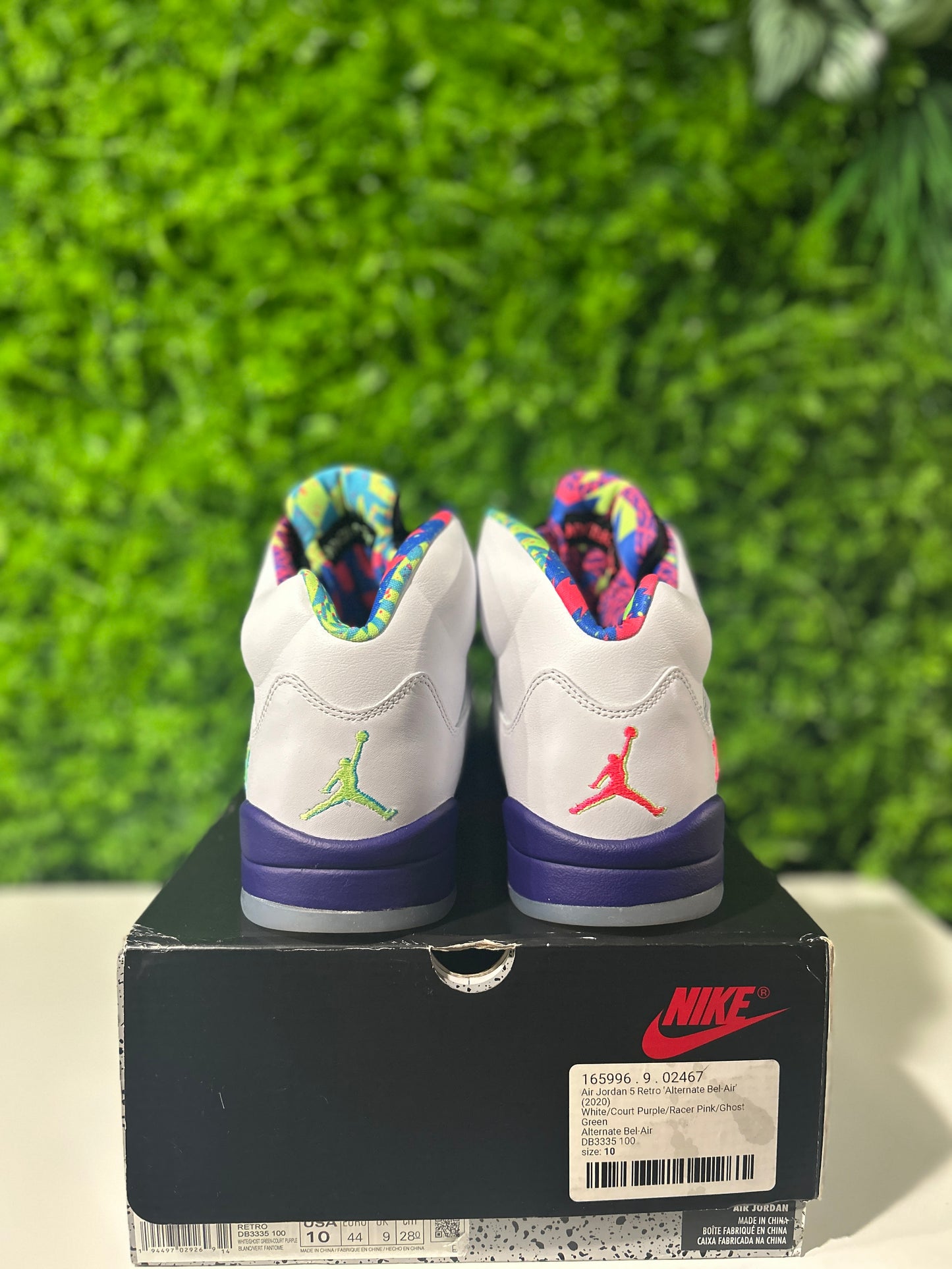 Air Jordan 5 Retro Alternate Bel-Air DB3335-100 WORN ONCE SIZE 10M