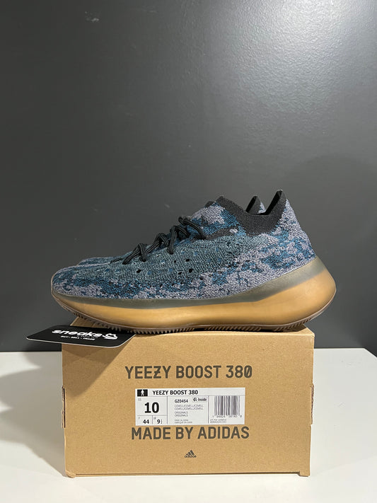USED Yeezy Boost 380 Covellite GZ0454 SIZE 10M OG ALL AG25-326