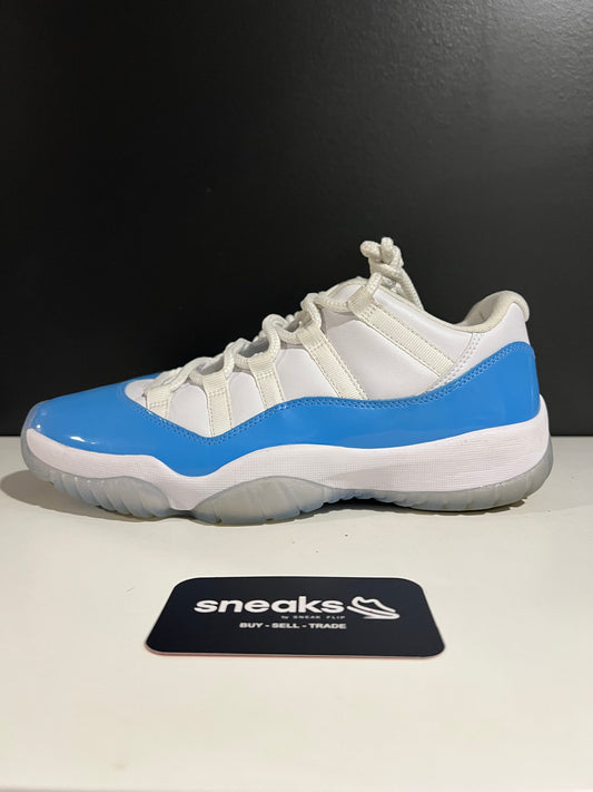 USED Air Jordan 11 Retro Low UNC 528895-106 SIZE 8.5M NO BOX