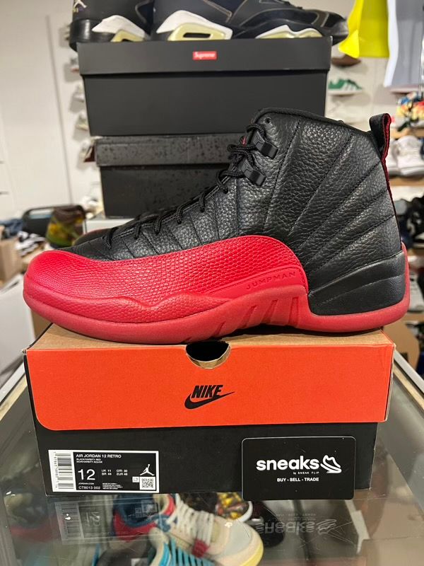 USED SIZE 12M Jordan 12 Retro Flu Game (2025) - Used