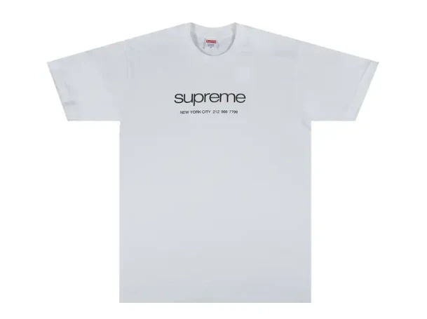 Supreme Shop Tee White