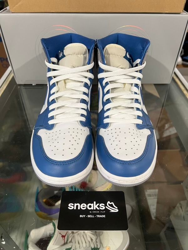 USED SIZE 9M Jordan 1 Retro High OG True Blue - USED NO BOX