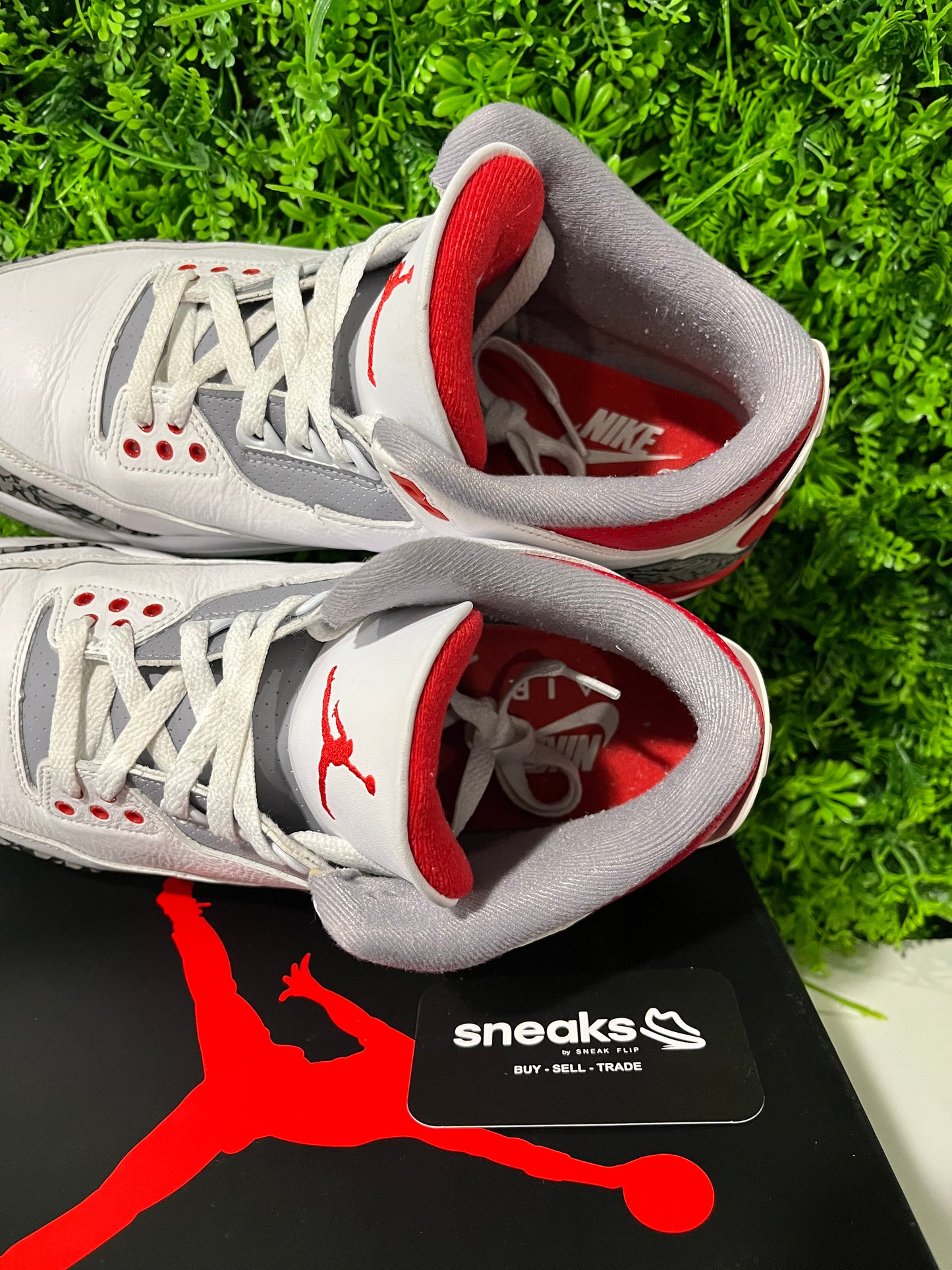 USED Air Jordan 3 Retro Fire Red 2022 DN3707-160 SIZE 10.5M OG ALL