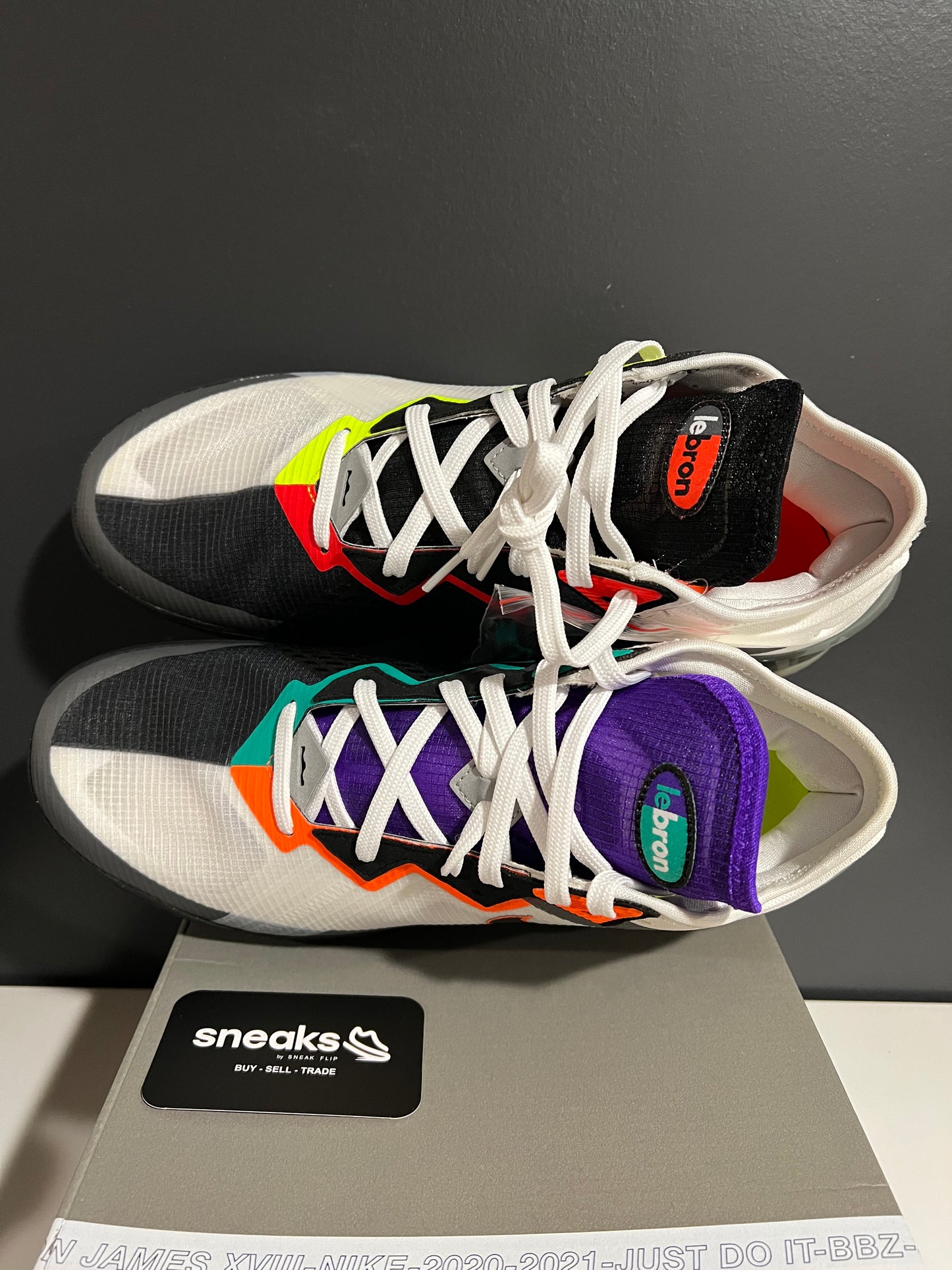 NEW LeBron 18 Low Air Max 95 Greedy CV7562-100 SIZE 11M OG ALL JY25-185