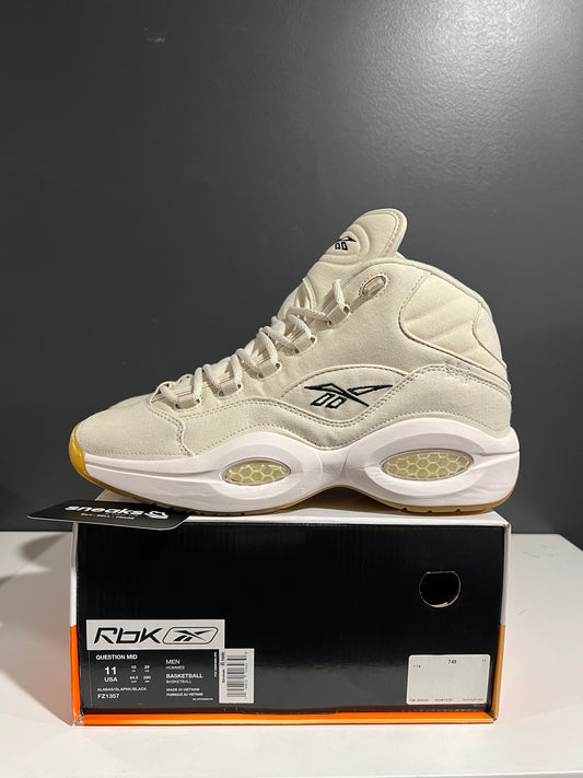 USED Reebok Question Mid Boktober FZ1357 SIZE 11M OG ALL JY25-110