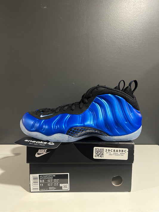 NEW Air Foamposite One Royal 2024 FQ8181-511 SIZE 9.5M OG ALL JY25-288