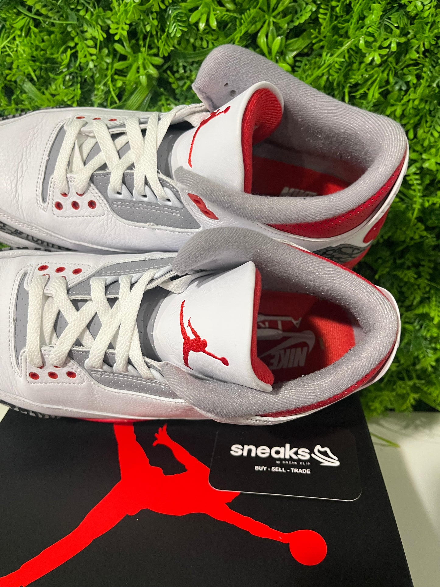 USED Air Jordan 3 Retro Fire Red 2022 DN3707-160 SIZE 10M OG ALL