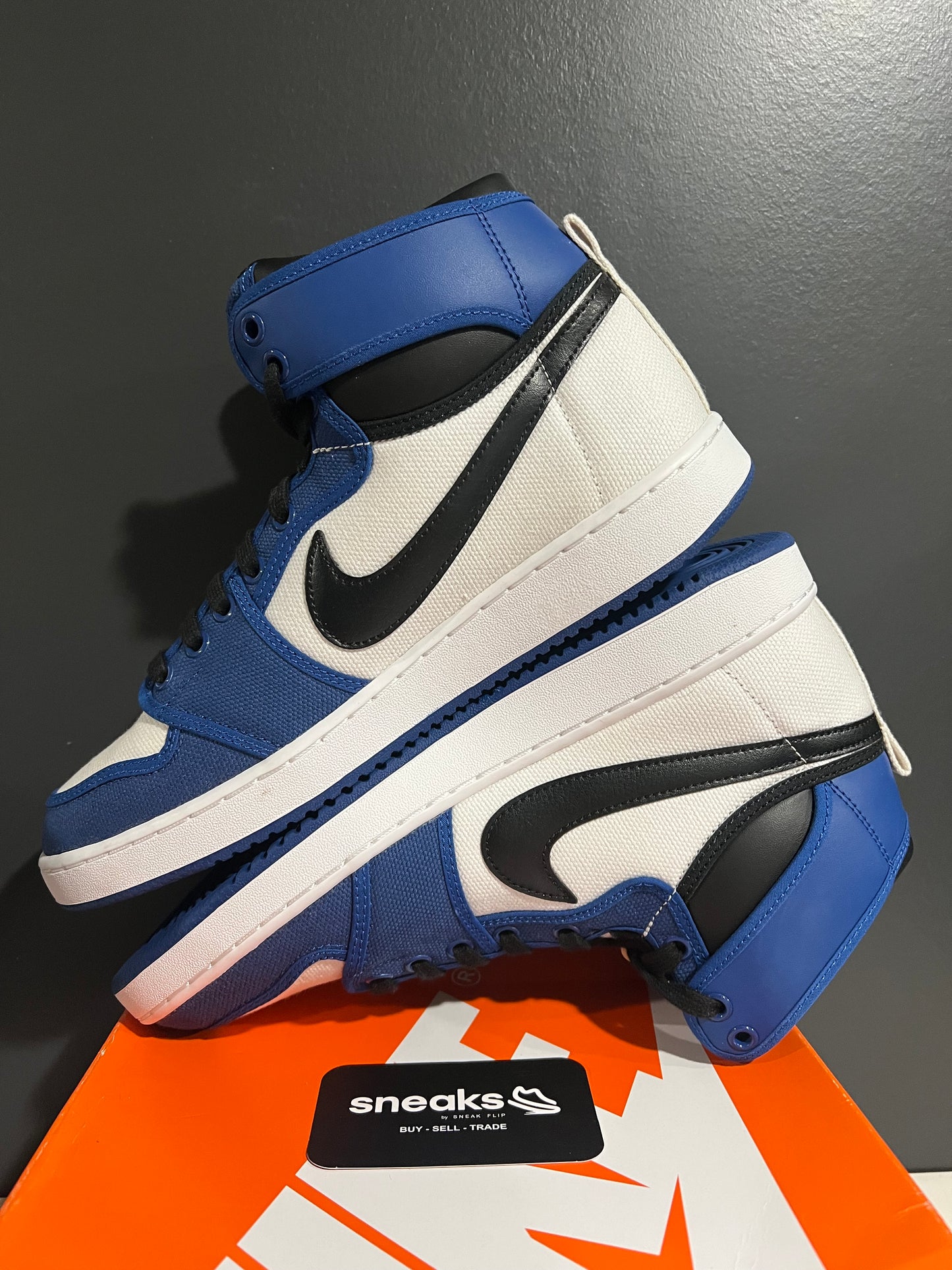 NEW Air Jordan 1 KO Storm Blue DO5047-401 SIZE 9.5M OG ALL AG25-166