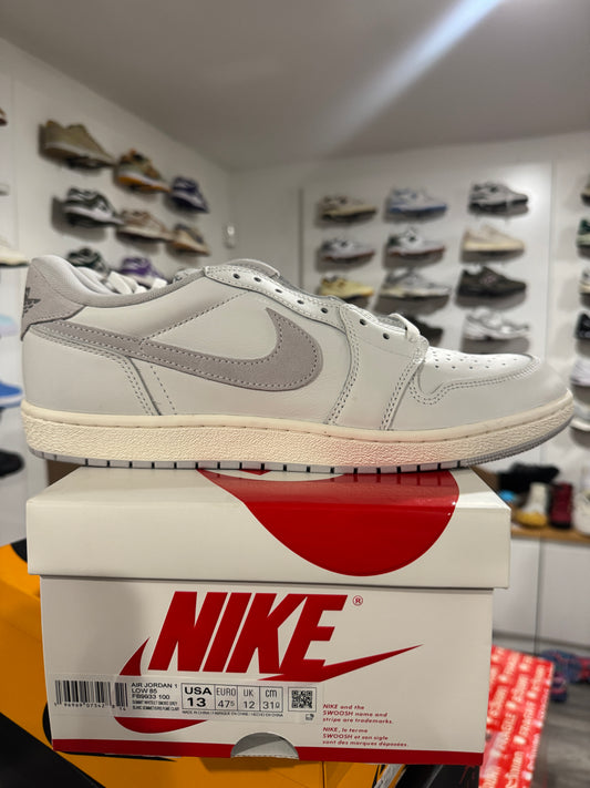 NEW Air Jordan 1 Low ’85 OG Neutral Grey FB9933-100 SIZE 13M OG ALL JY25-300