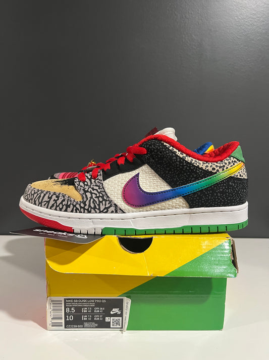 USED Dunk Low SB What The Paul CZ2239-600 SIZE 8.5M OG ALL