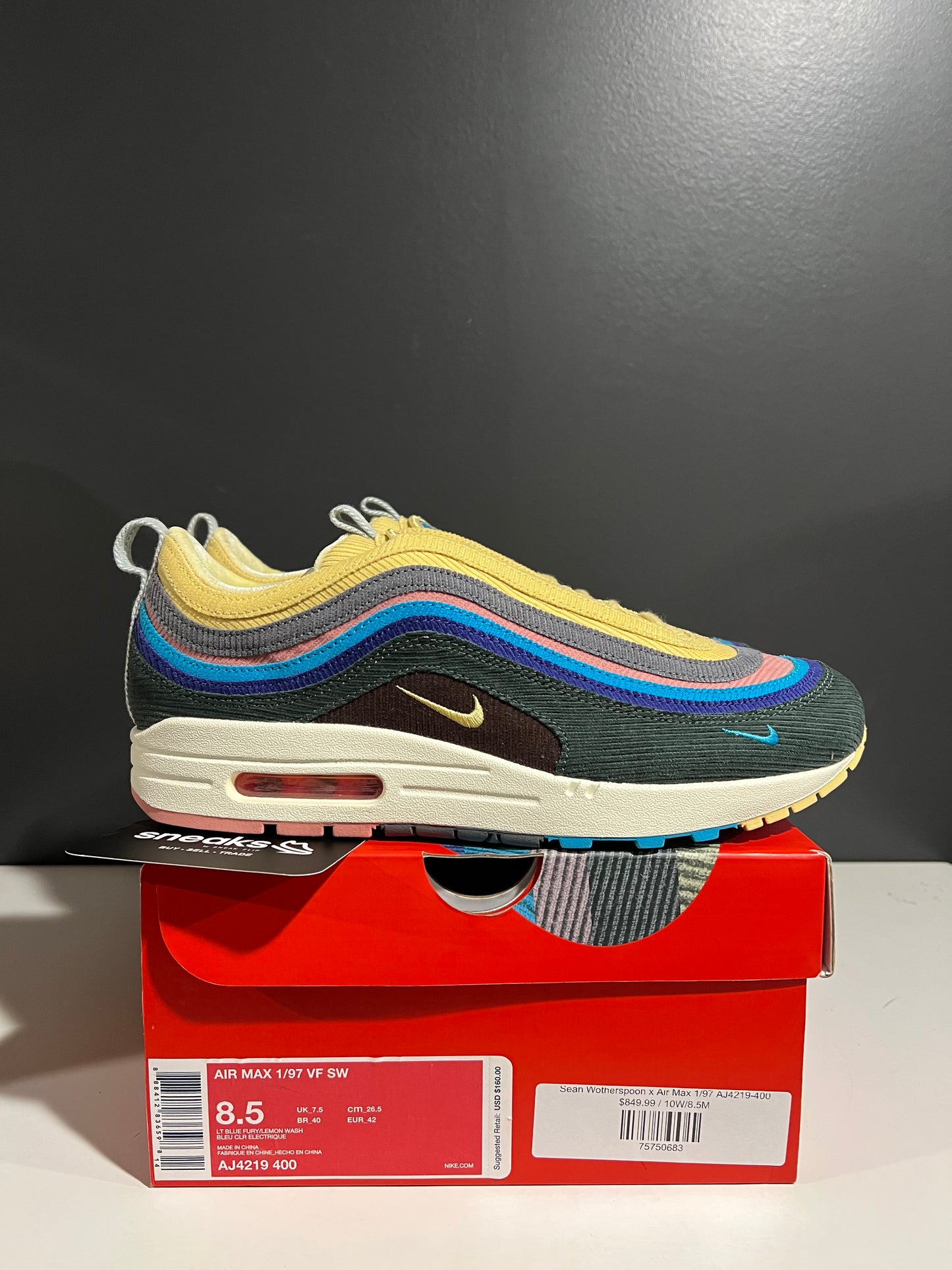 Sean Wotherspoon x Air Max 1/97 AJ4219-400