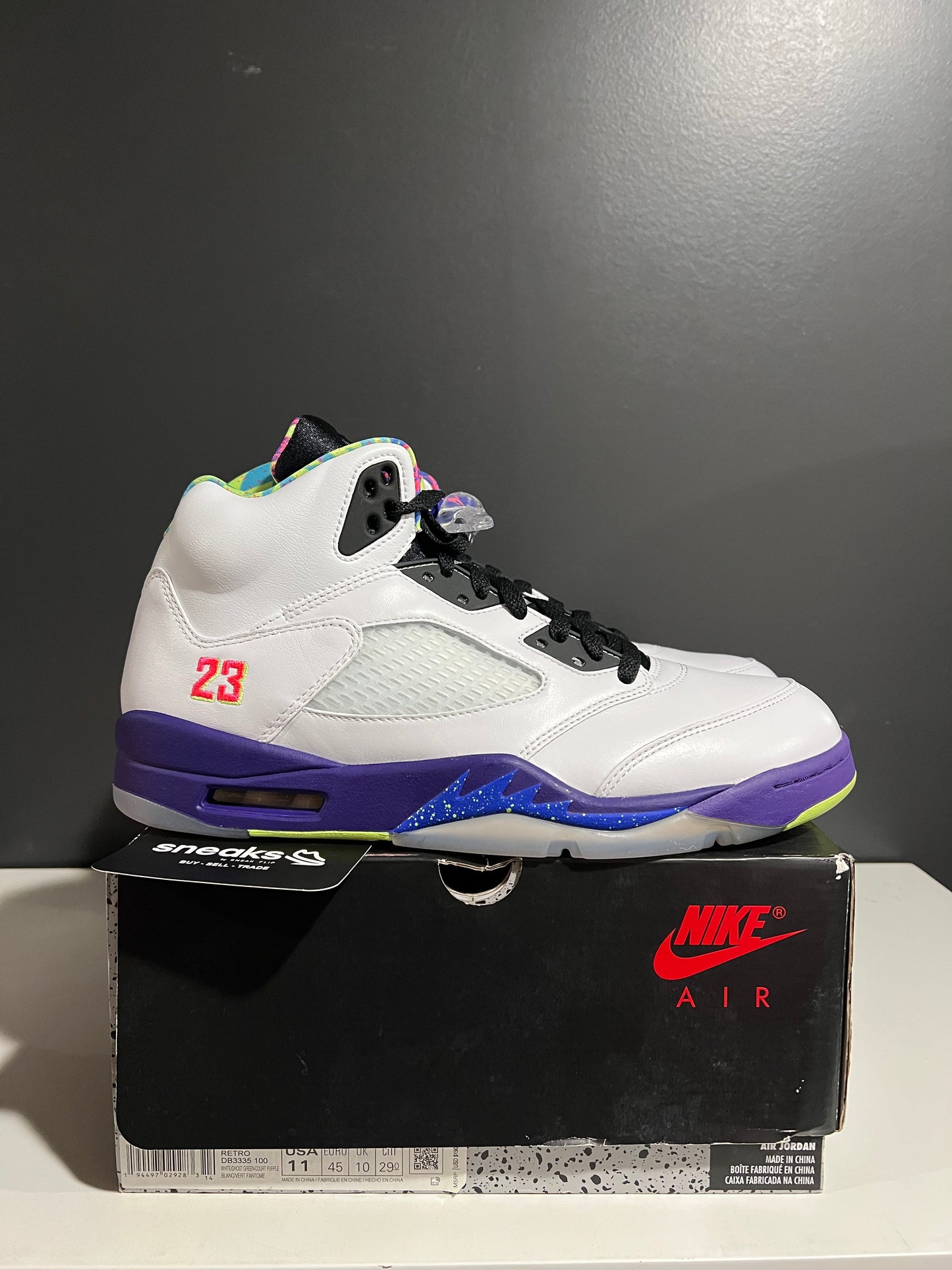 NEW Jordan 5 Retro Alternate Bel-Air DB3335-100 SIZE 11M OG ALL AG25-254