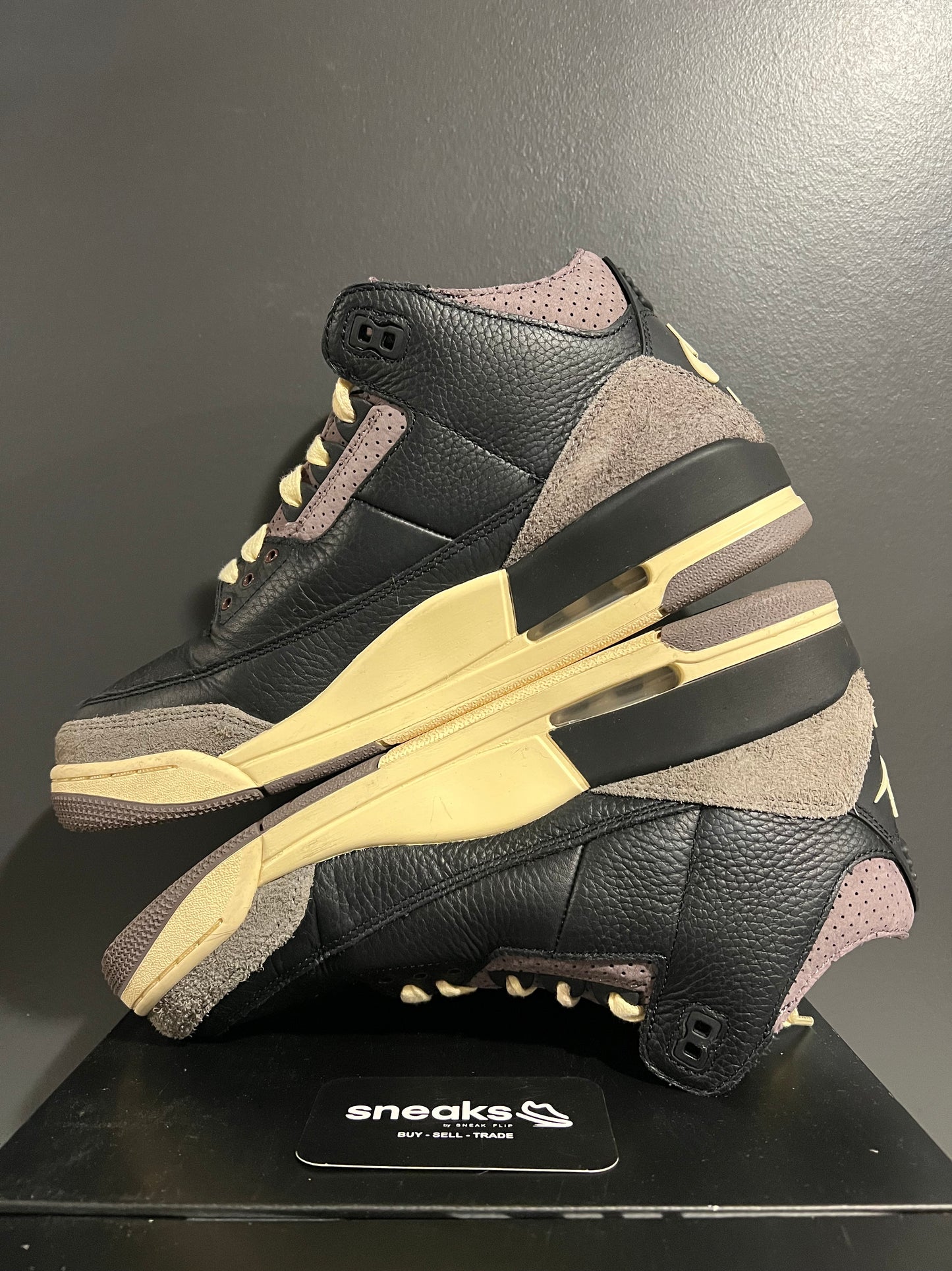 USED A Ma Maniére x Wmns Air Jordan 3 Retro While You Were Sleeping FZ4811-001 SIZE 9.5M OG ALL SP25-083