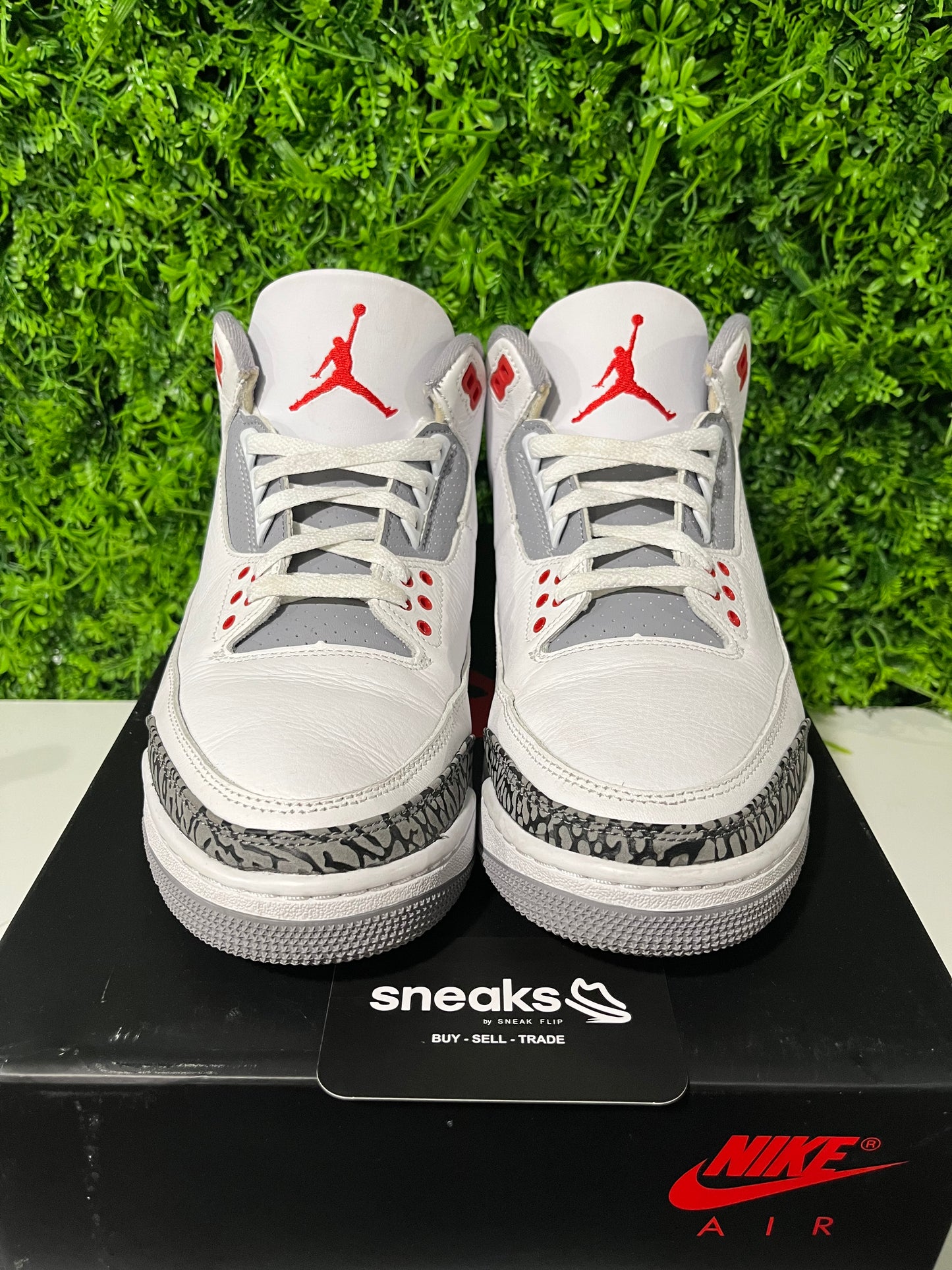 USED Air Jordan 3 Retro Fire Red 2022 DN3707-160 SIZE 10.5M OG ALL