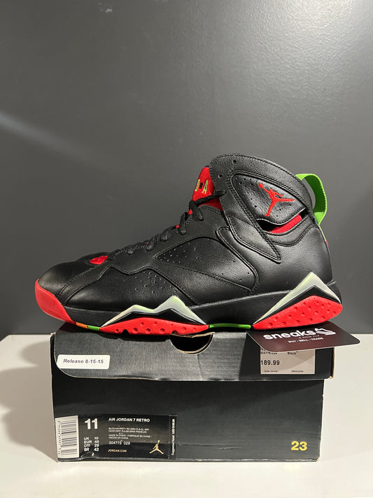 USED Air Jordan 7 Retro Marvin the Martian 304775-029 SIZE 11M OG ALL AG25-63