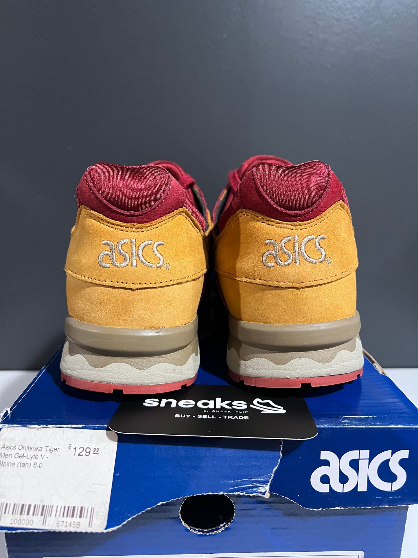 USED Gel Lyte 5 Alpine Blast Pack H5F0L-7171 SIZE 8M OG ALL